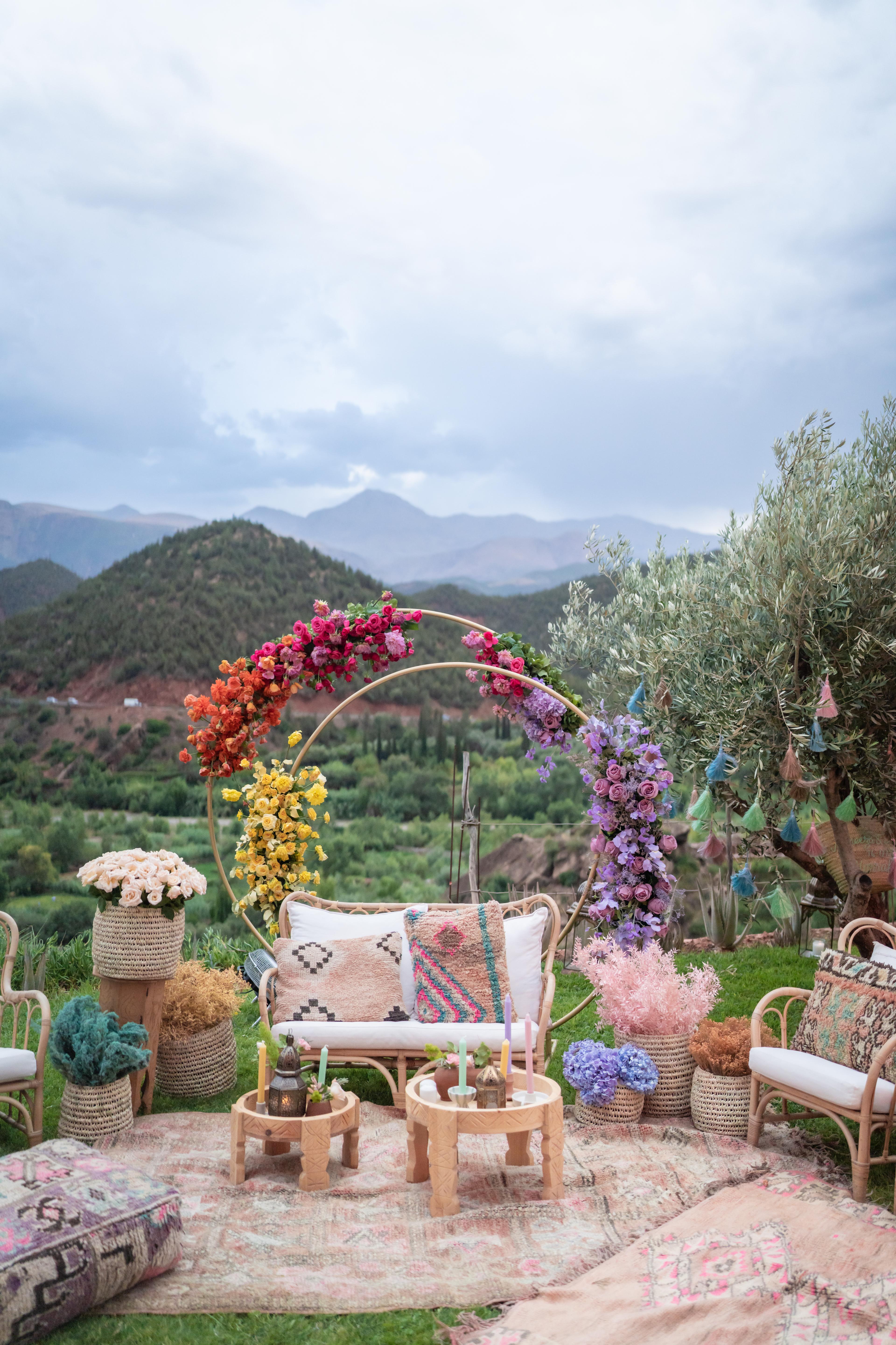 Floral arch 