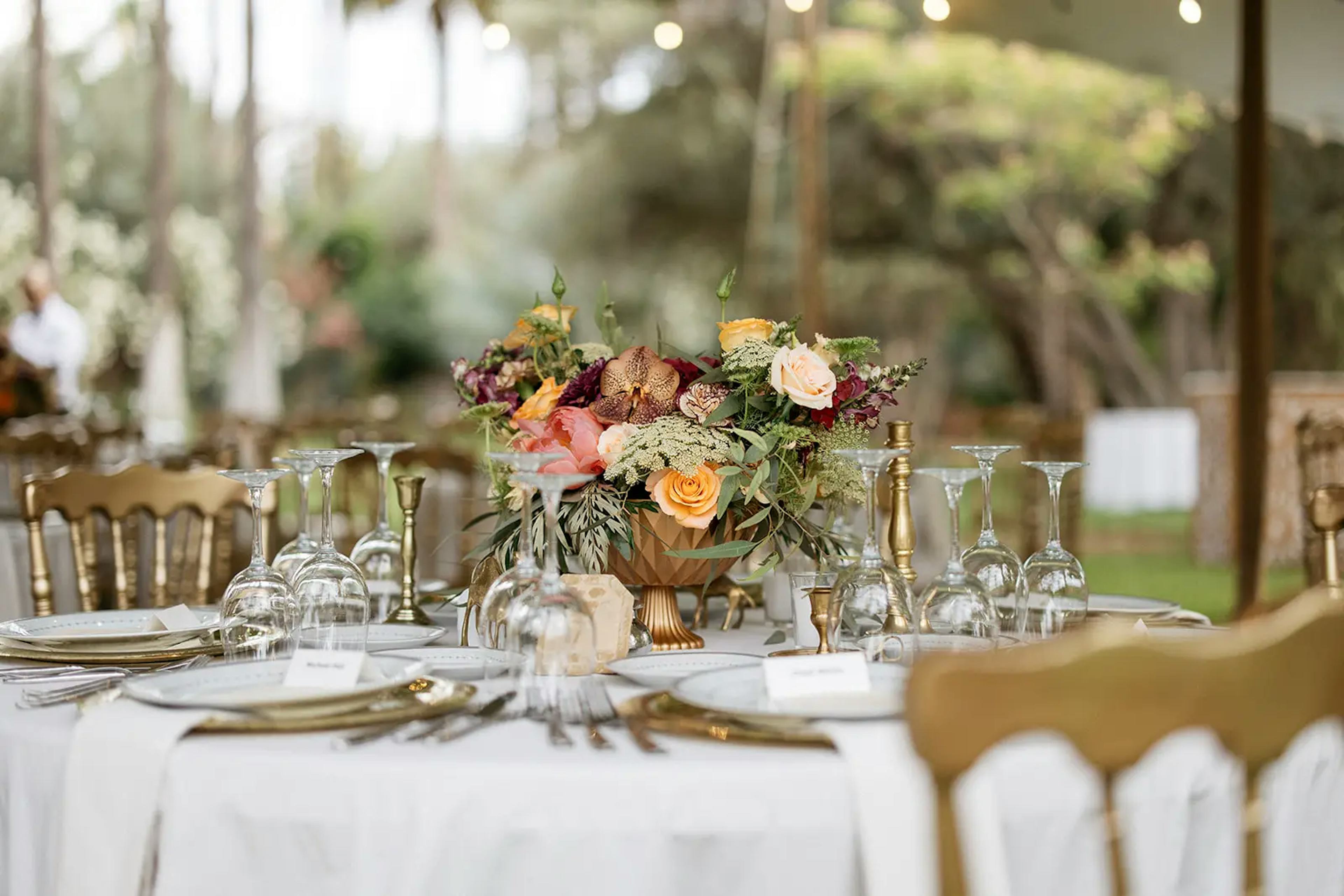 floral centerpiece