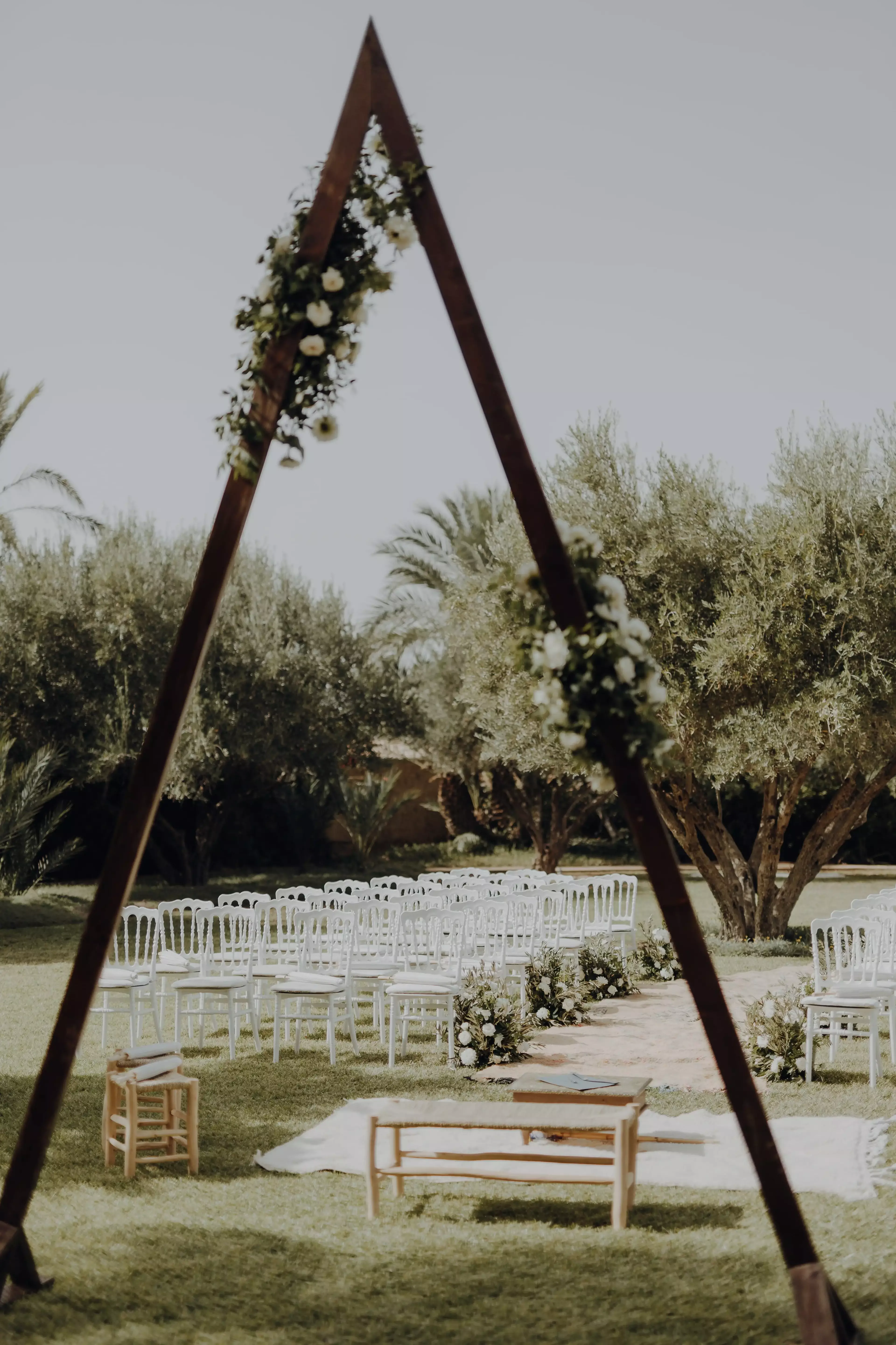 Wedding ceremony background