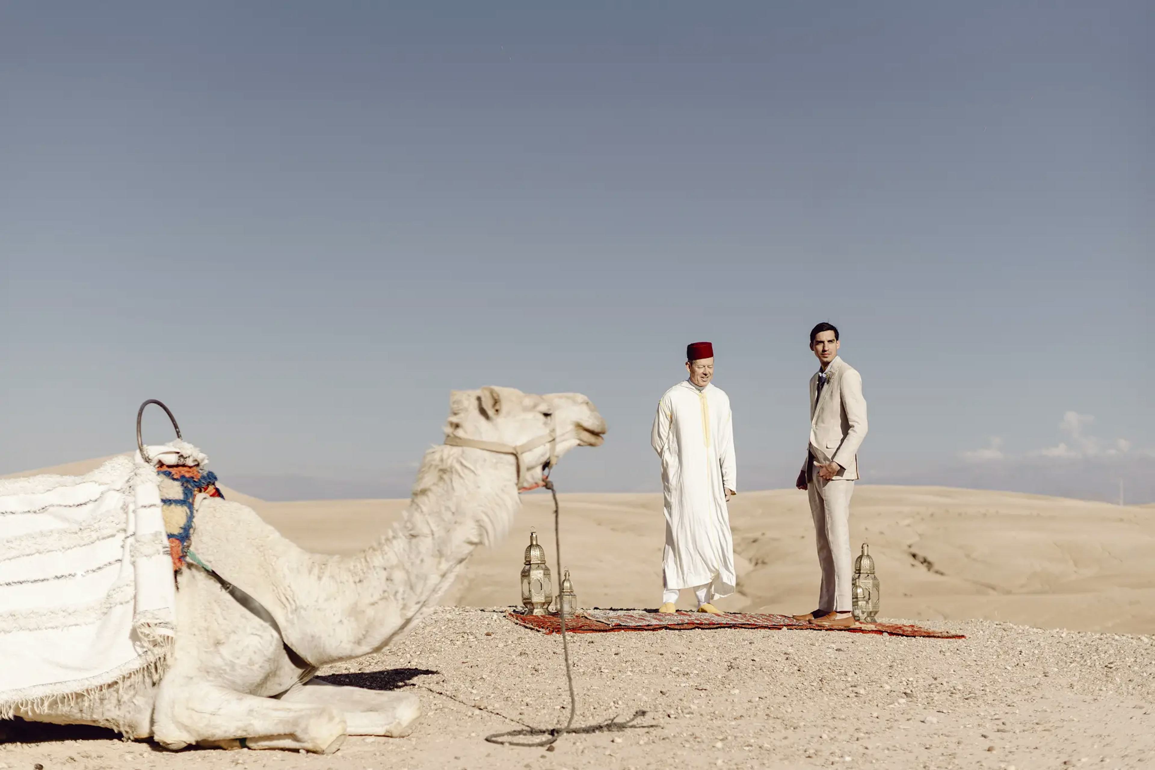 Morocco desert elopement