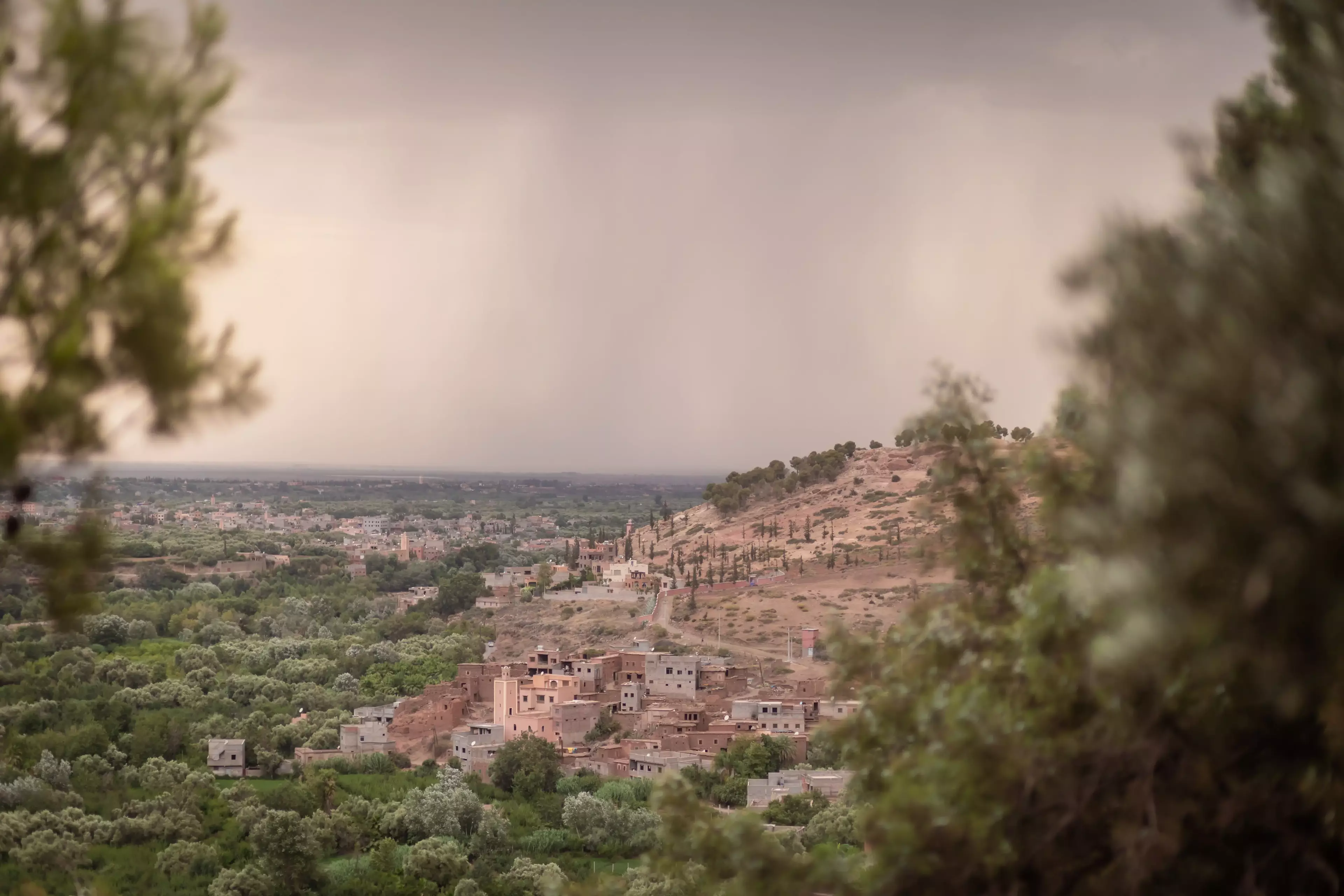 Atlas mountains view