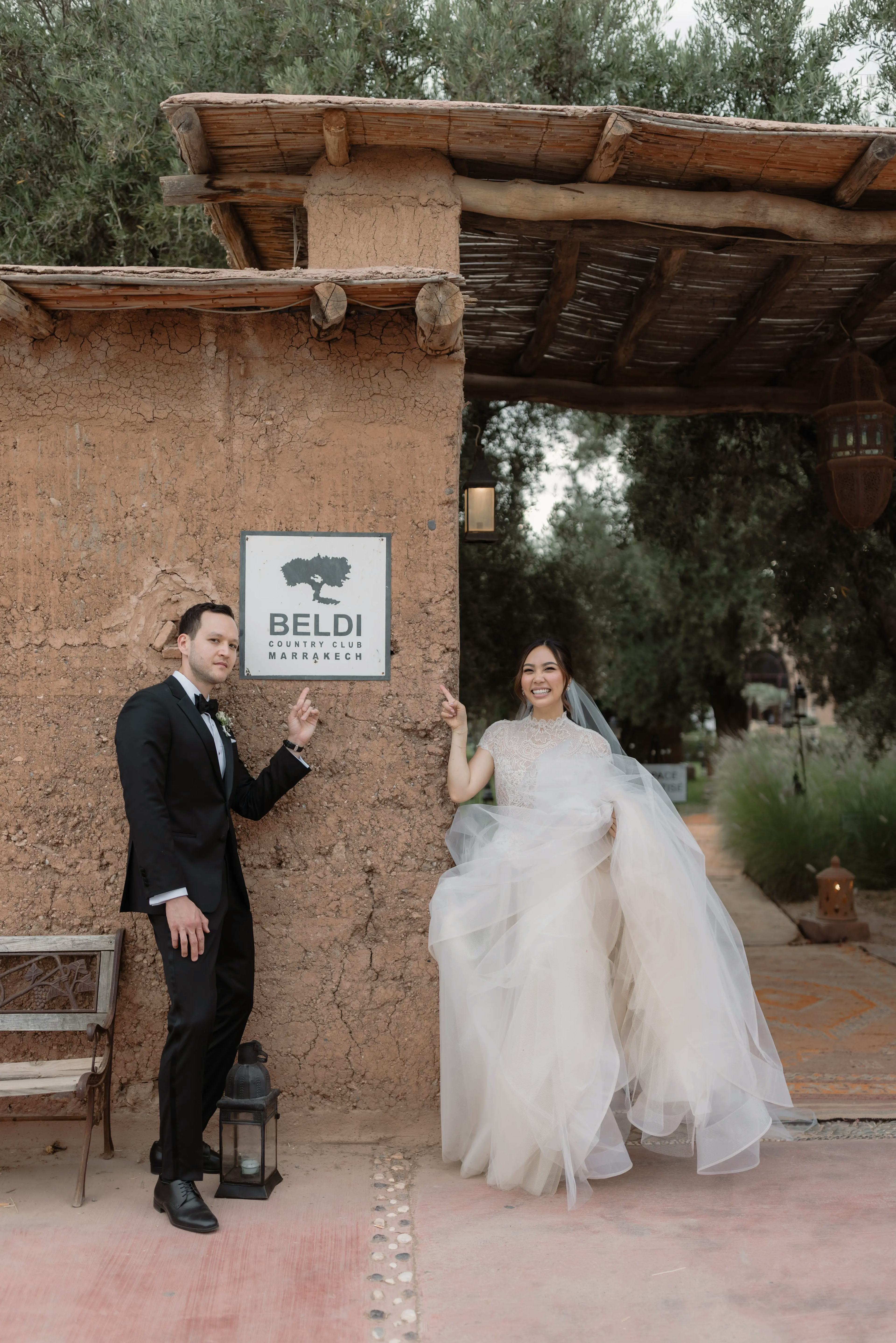 Elegant Marrakech wedding