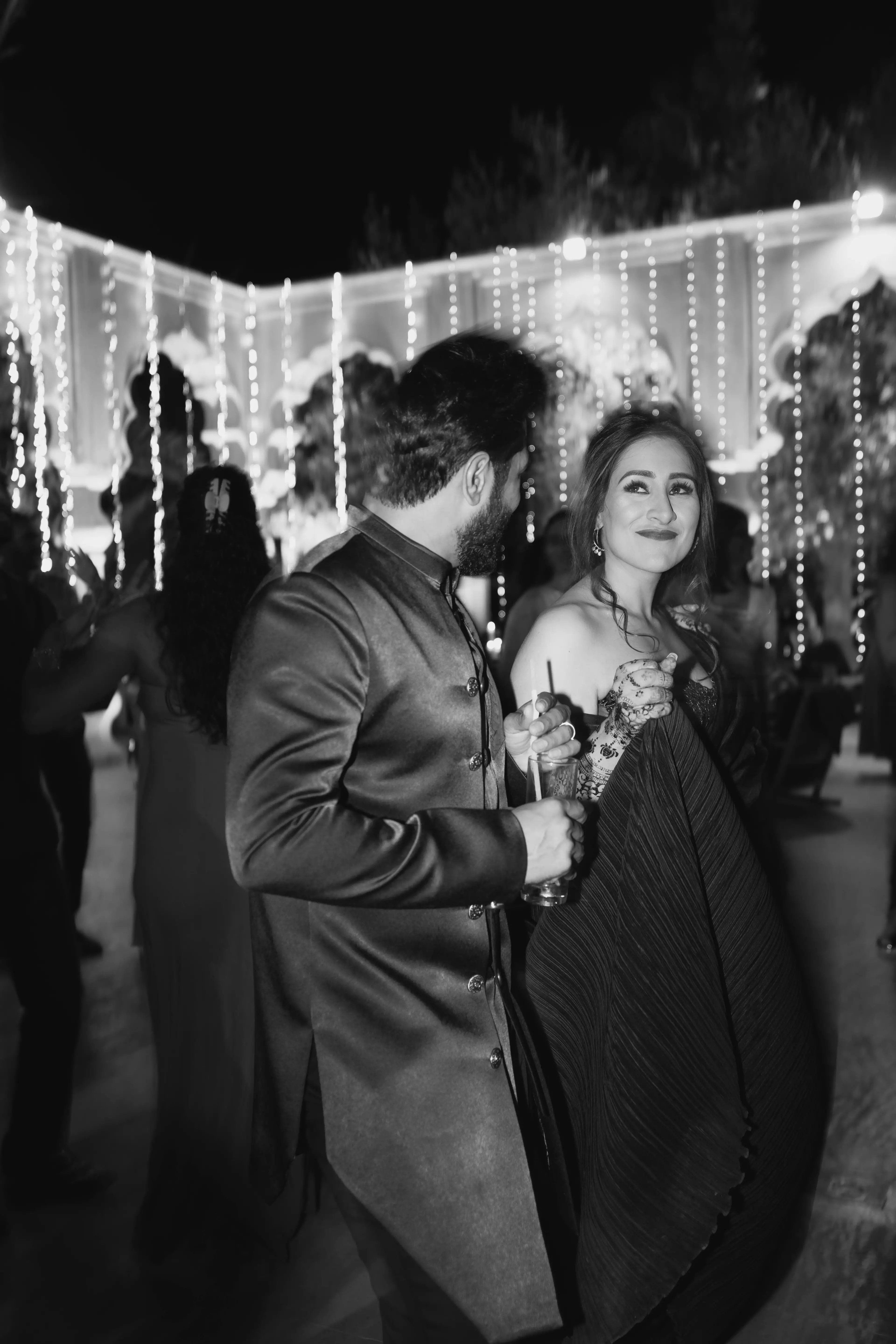 Guests dancing on the dance floor