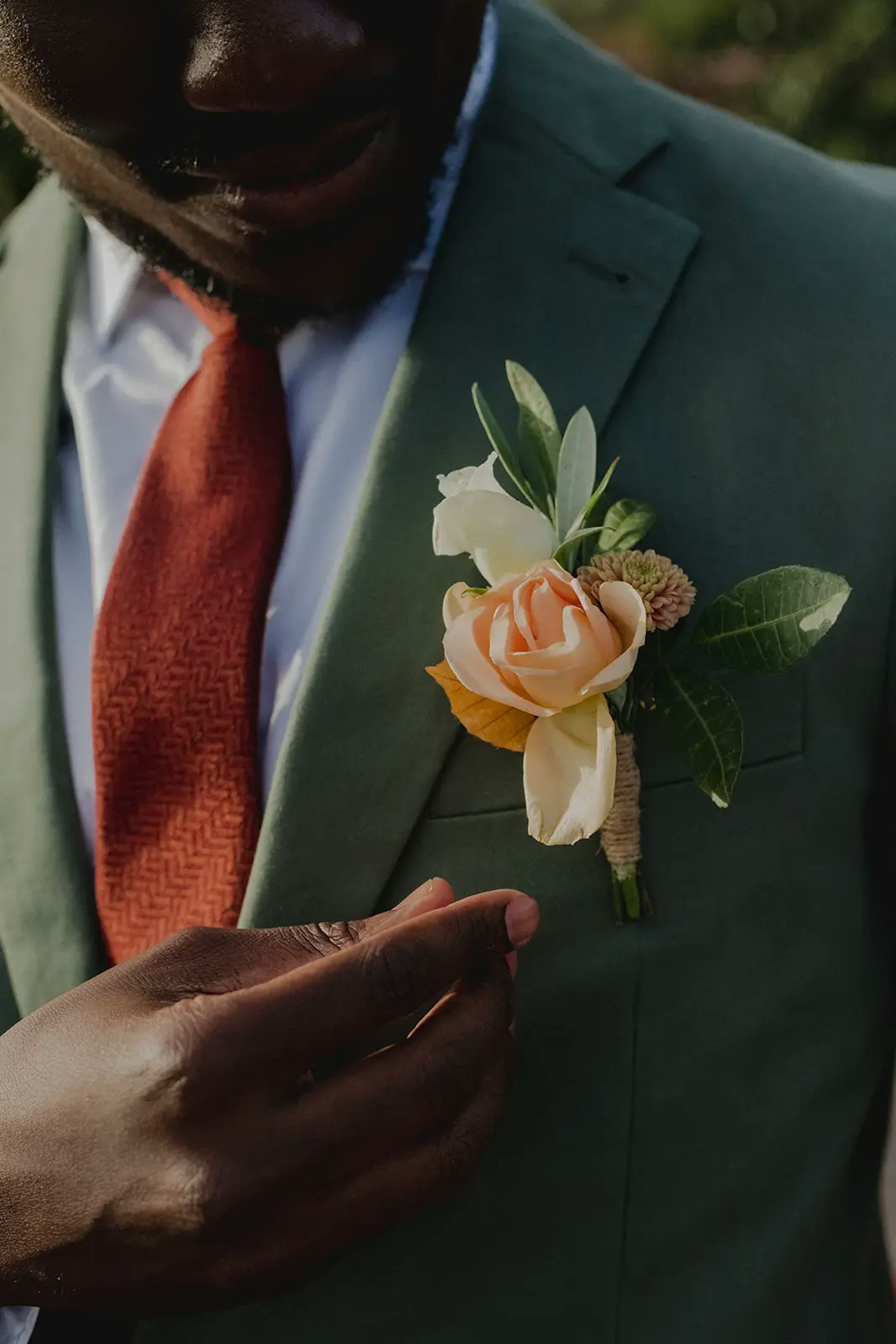 Groom buttonhole