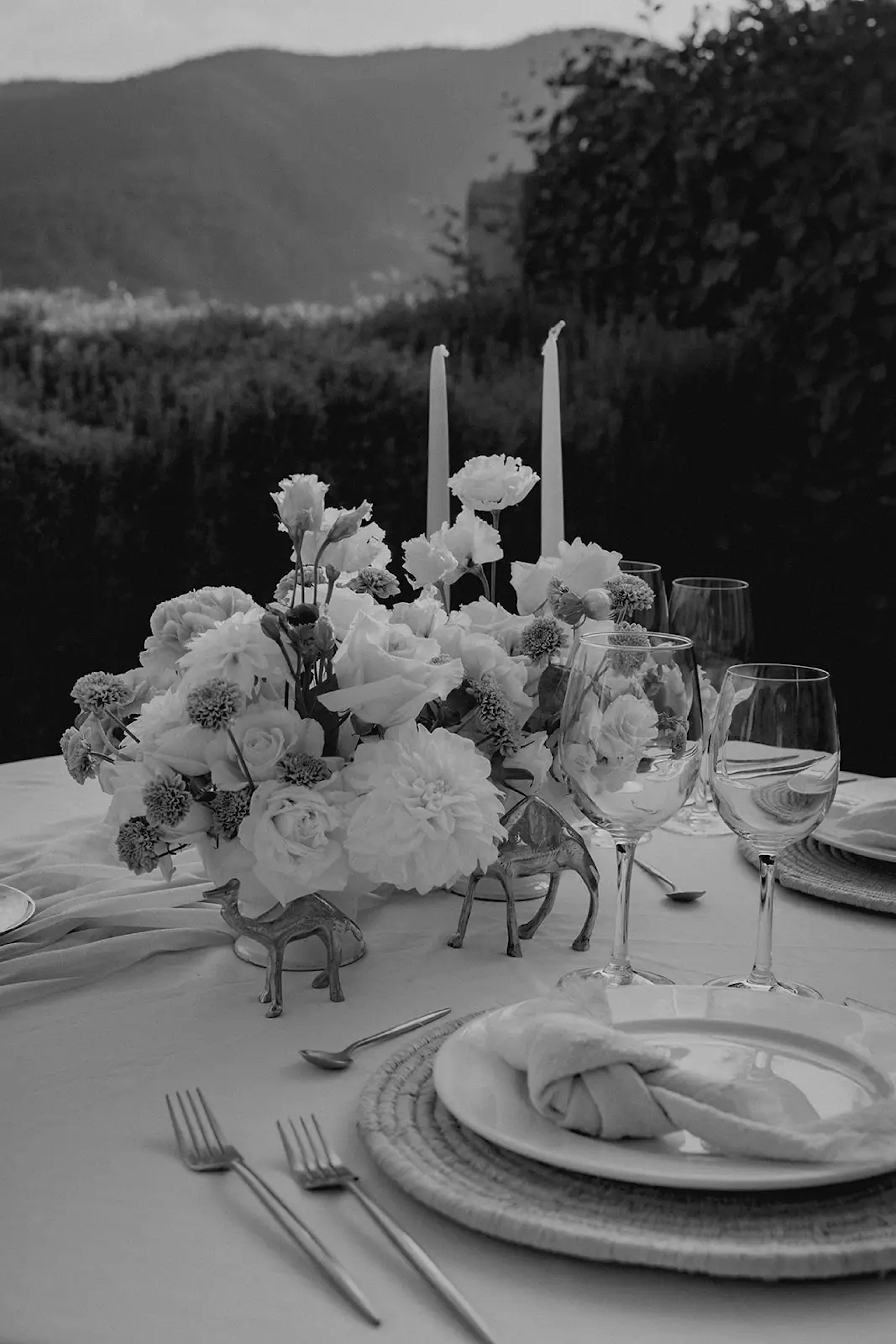 Elegant Marrakech wedding table decor