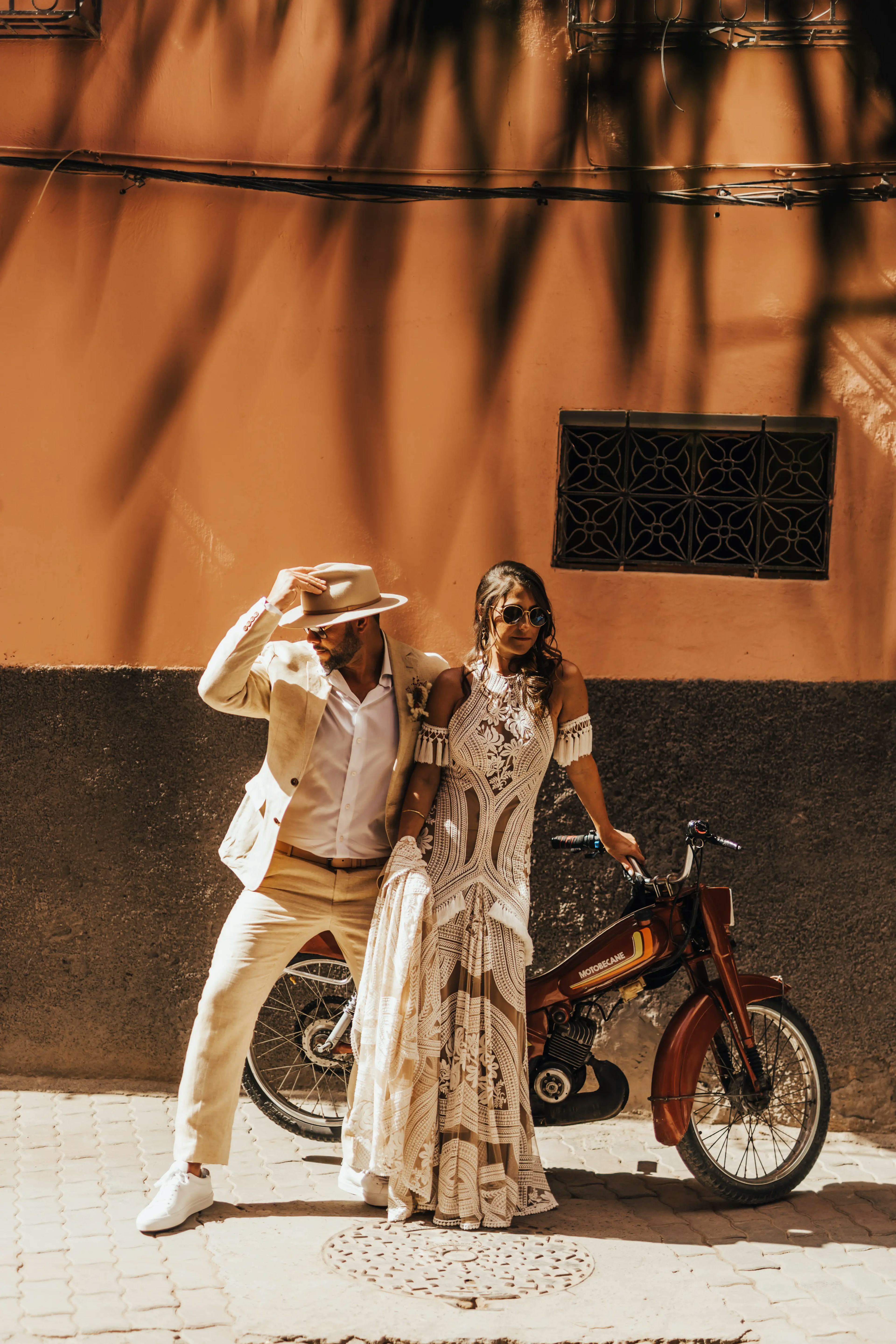 Couple photoshoot in Marrakech