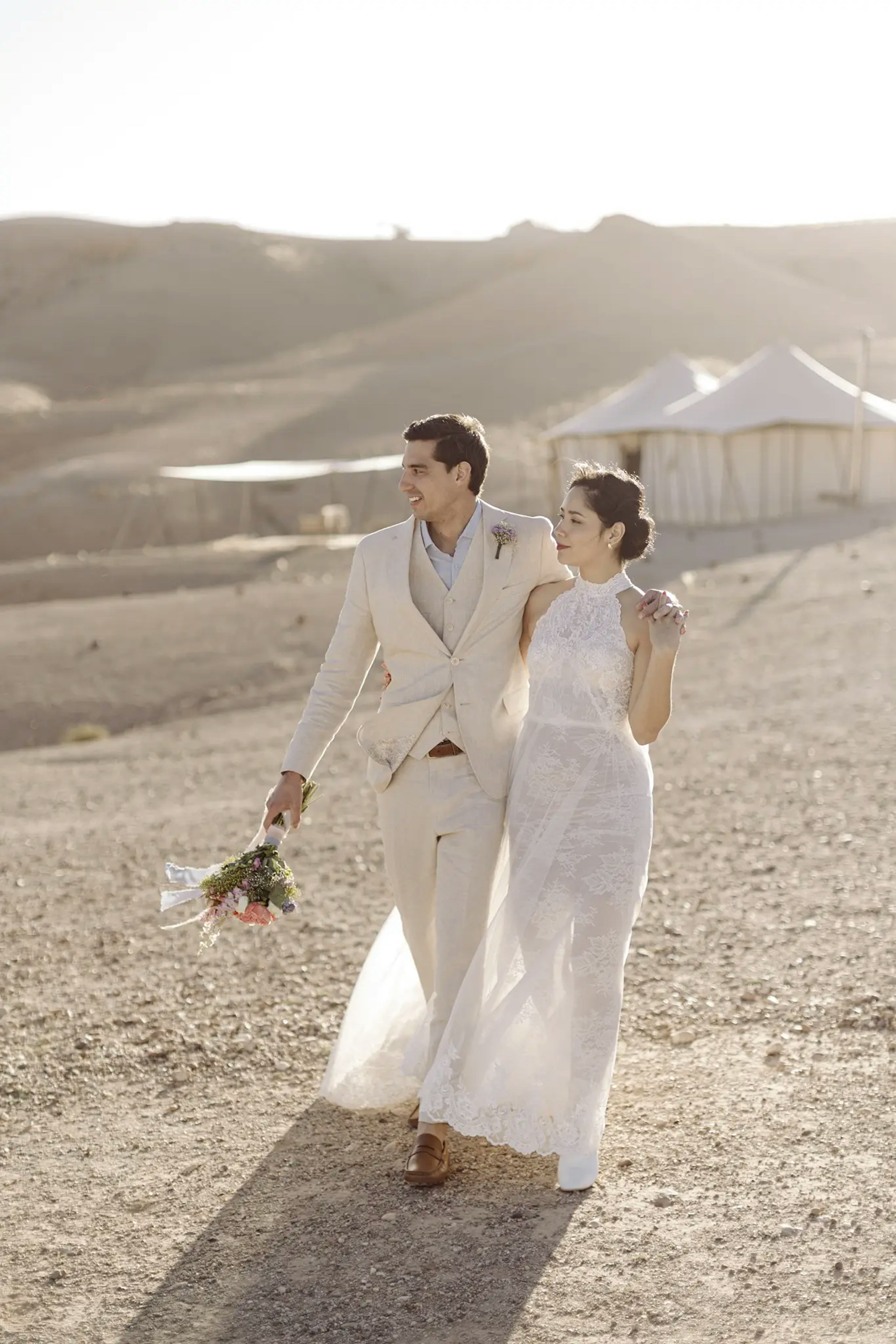 Chic desert wedding in Marrakech 