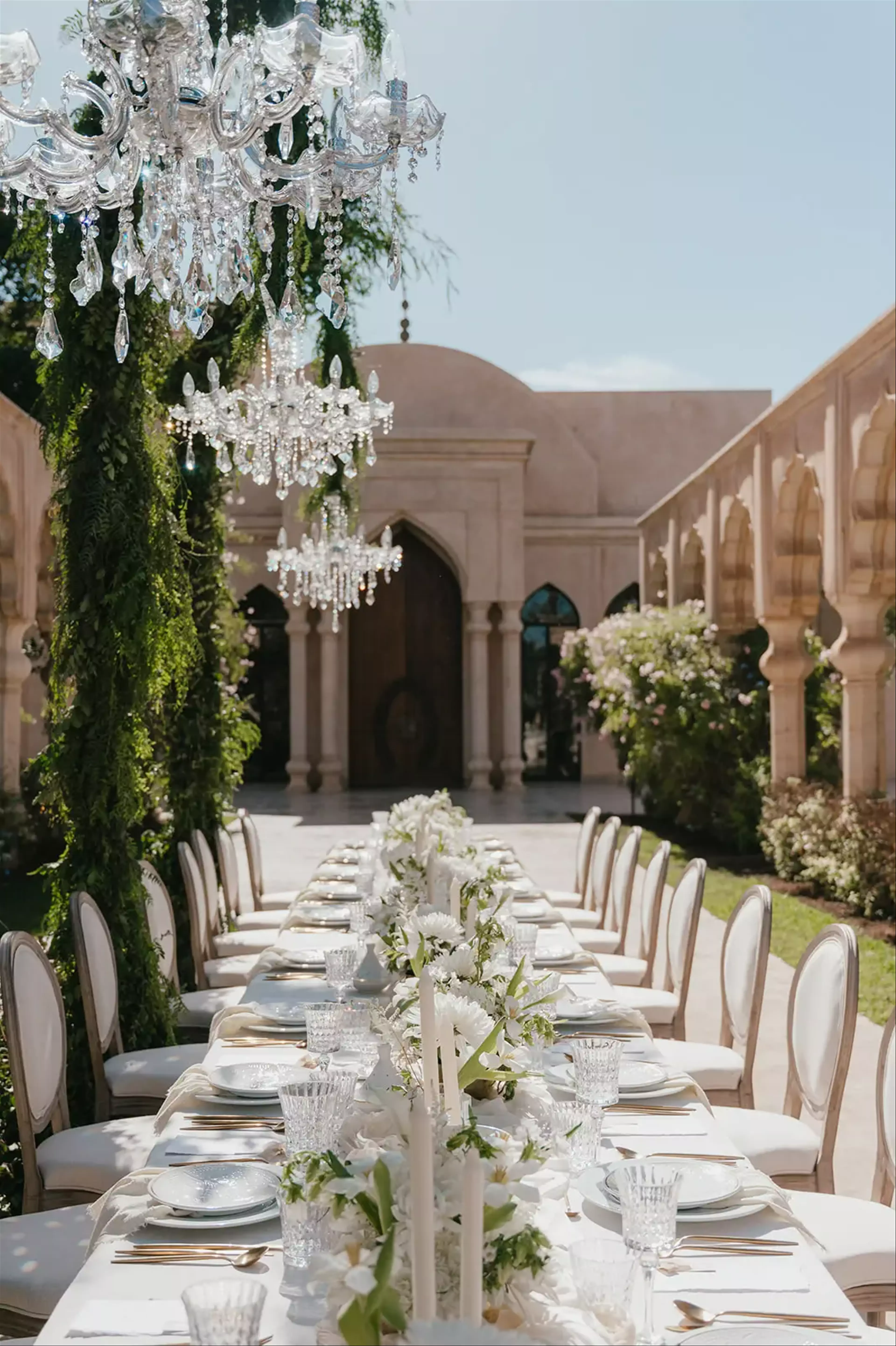 Decor for Marrakech wedding 