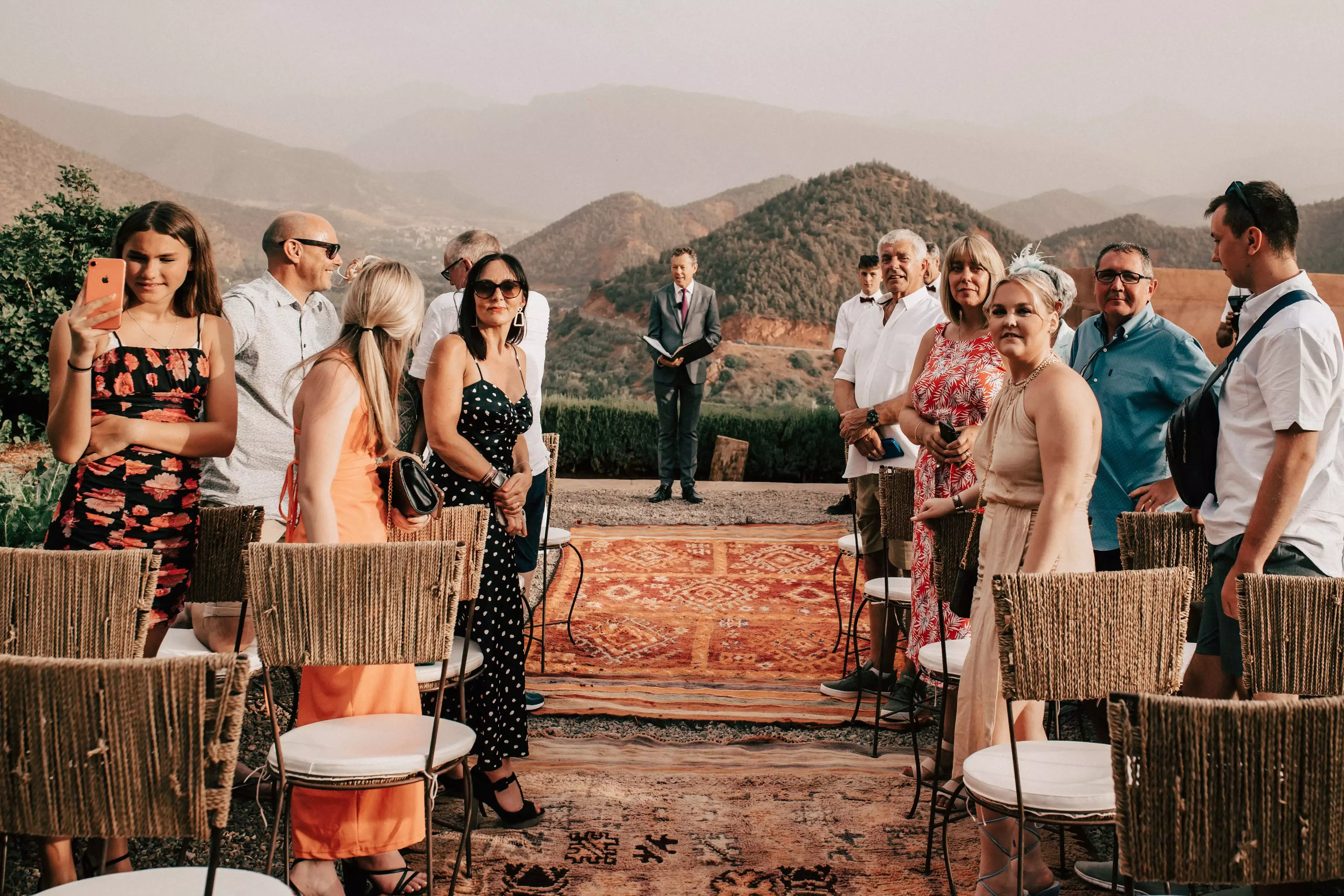 Wedding ceremony Atlas mountains Marrakech