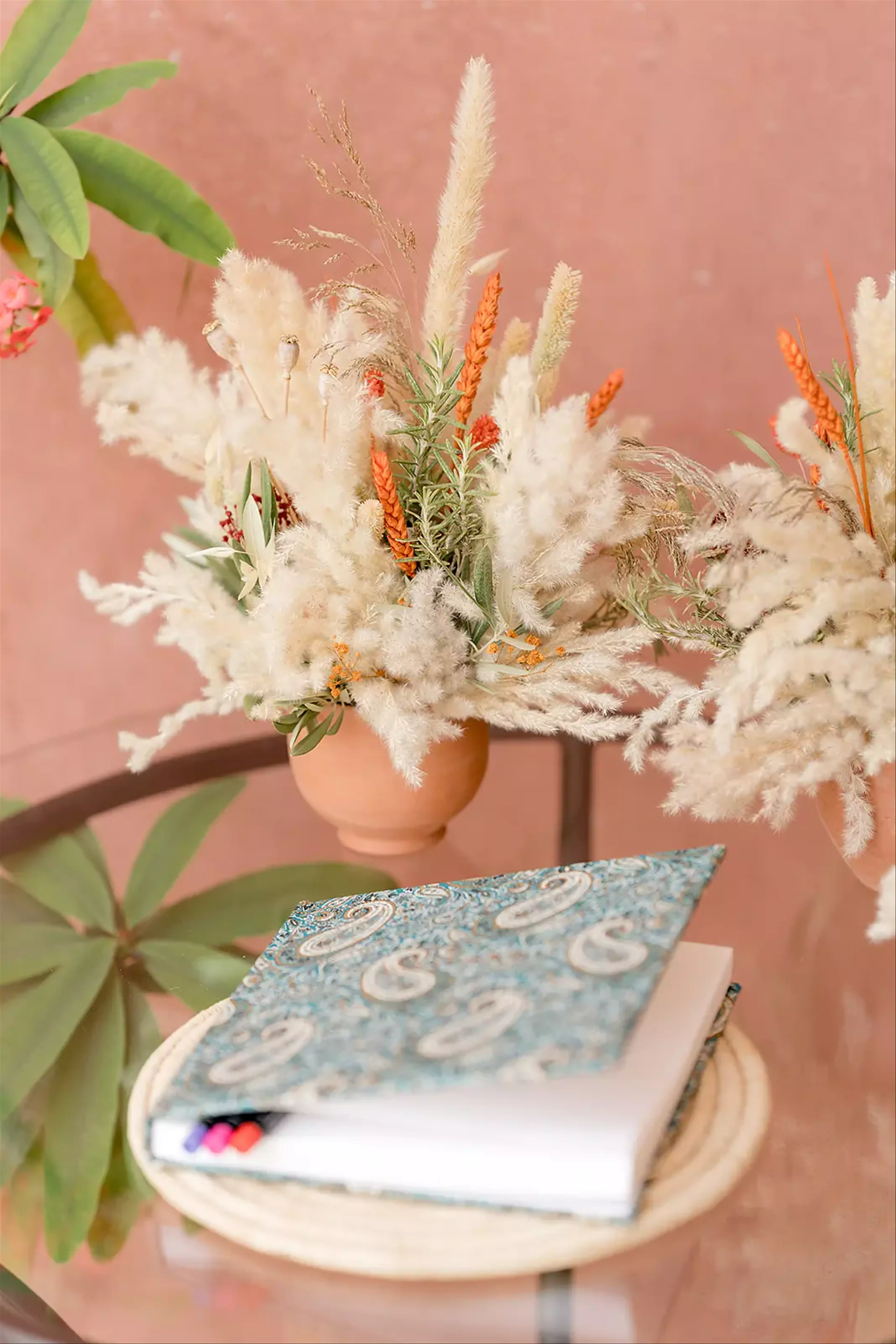 Wedding floral decor Marrakech