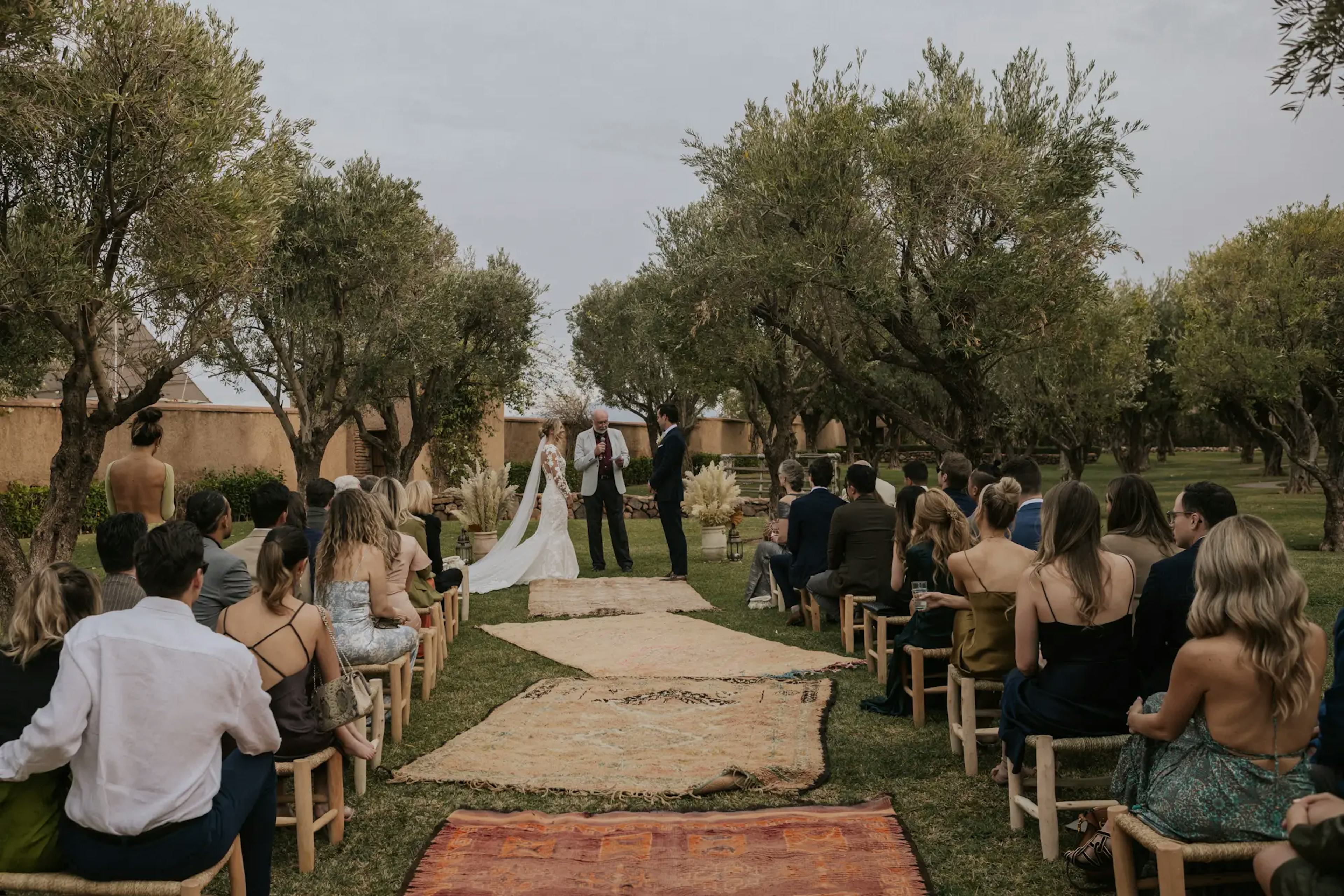 Morocco wedding ceremony decor