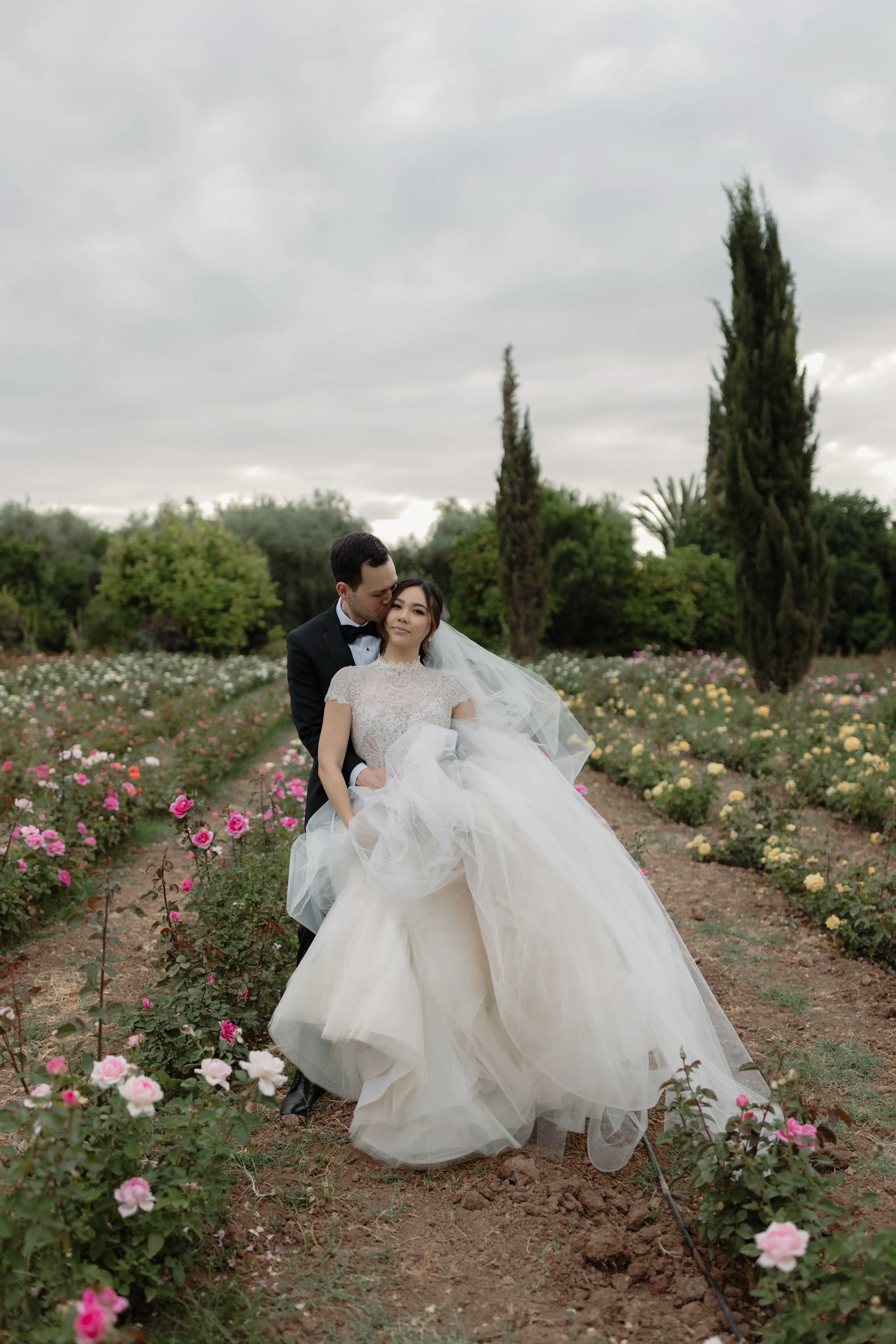 Elegant outdoor wedding Marrakech