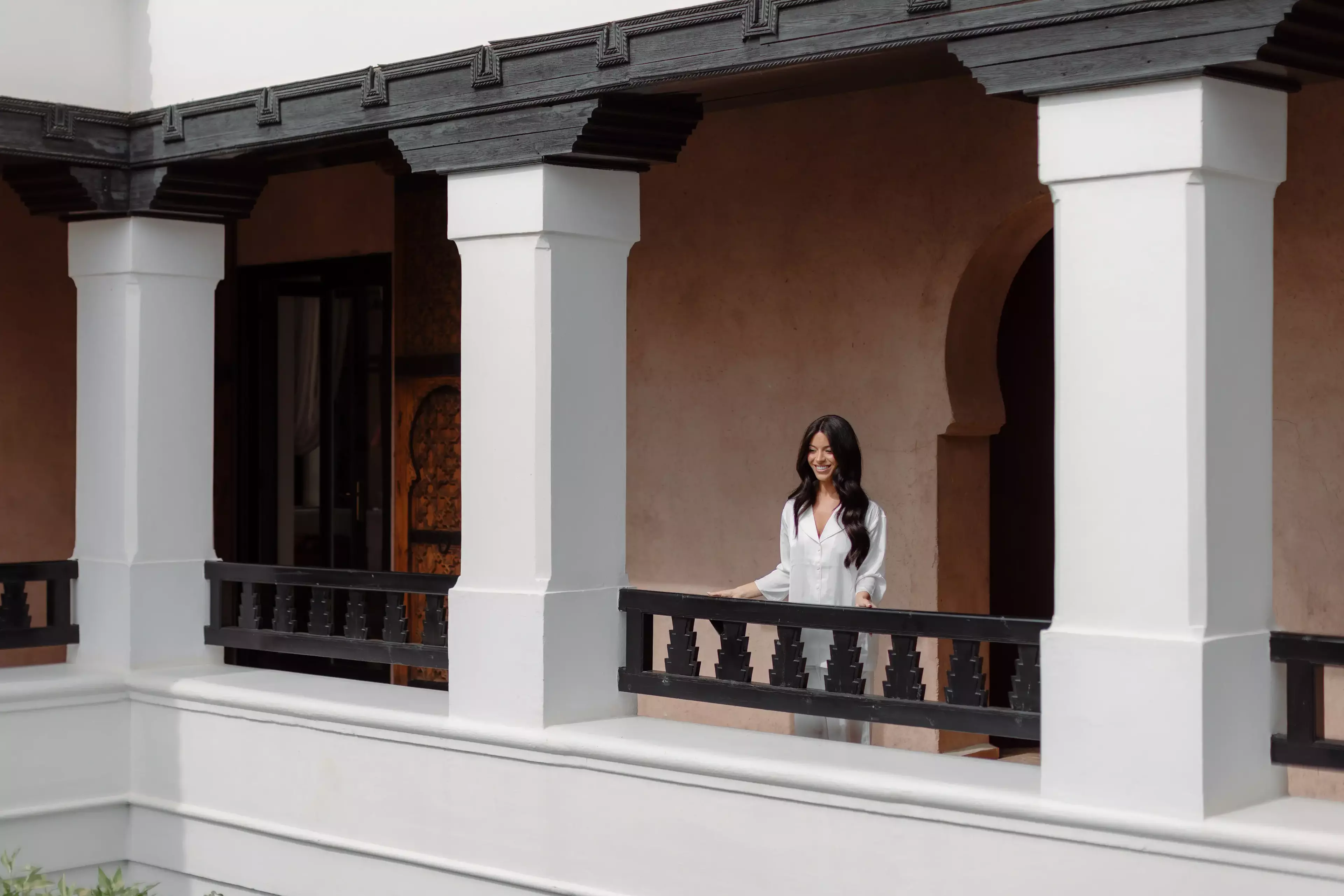 Bride at Marrakech riad