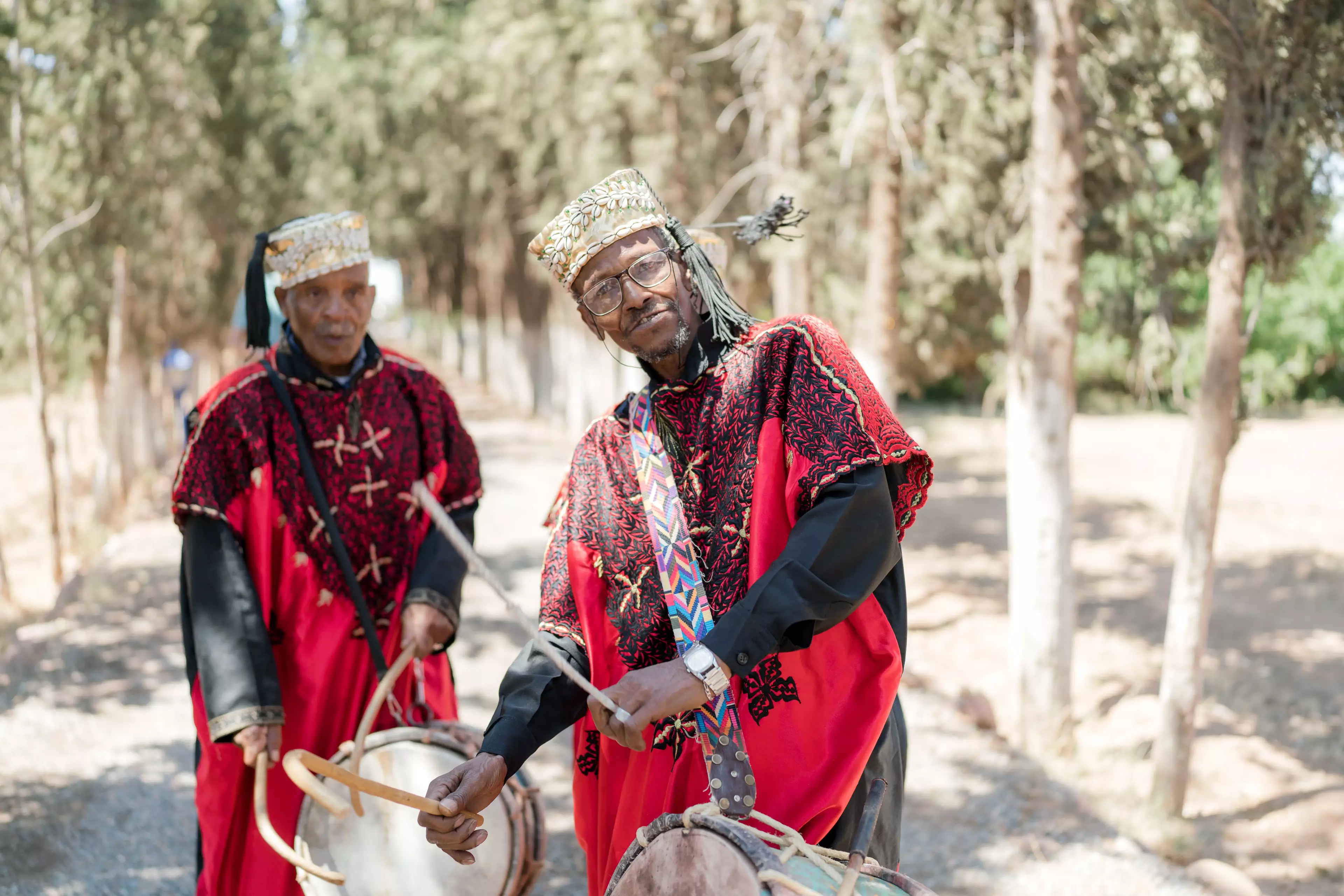 Moroccan musicians wedding