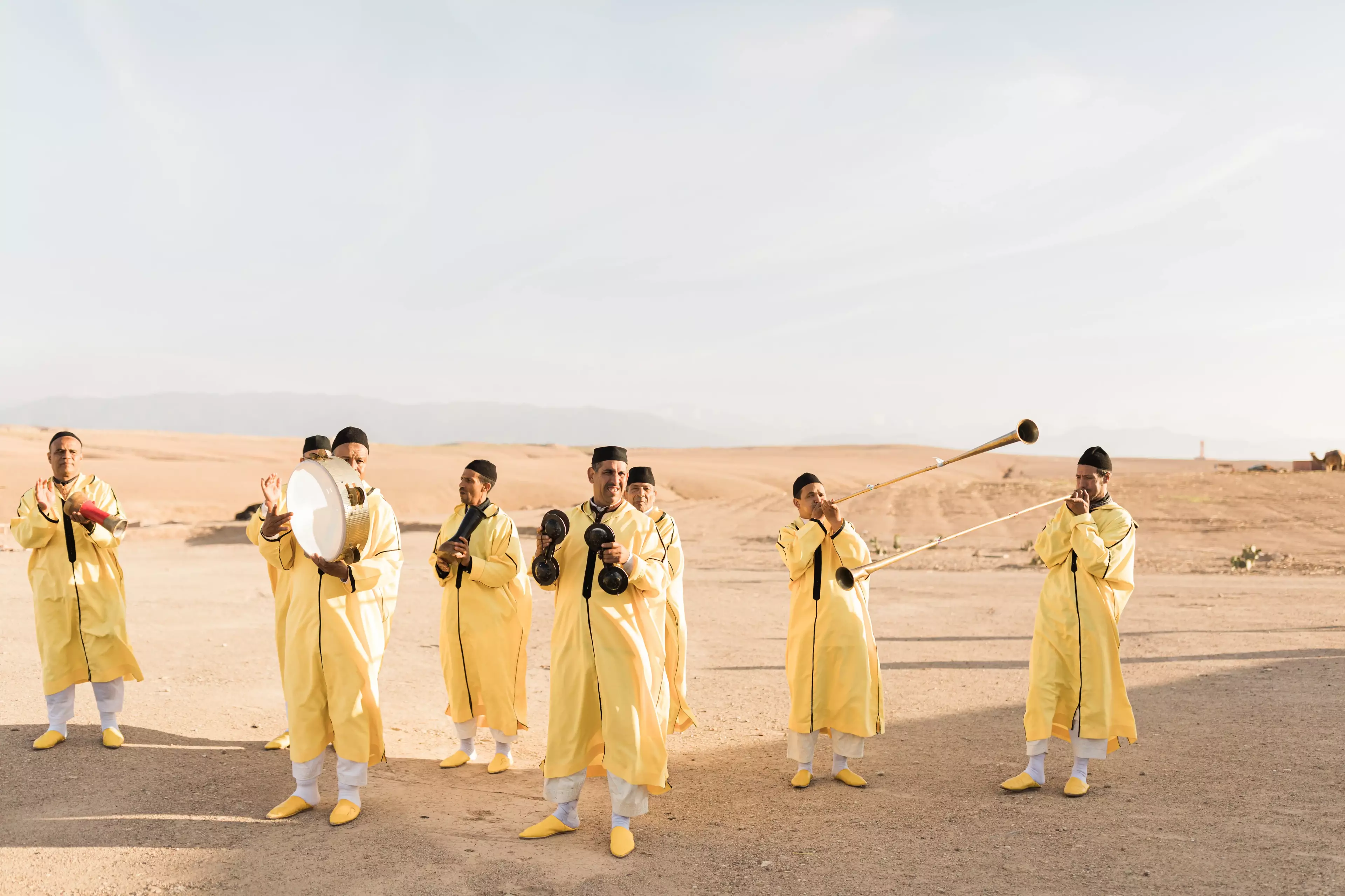 traditional Moroccan musicians