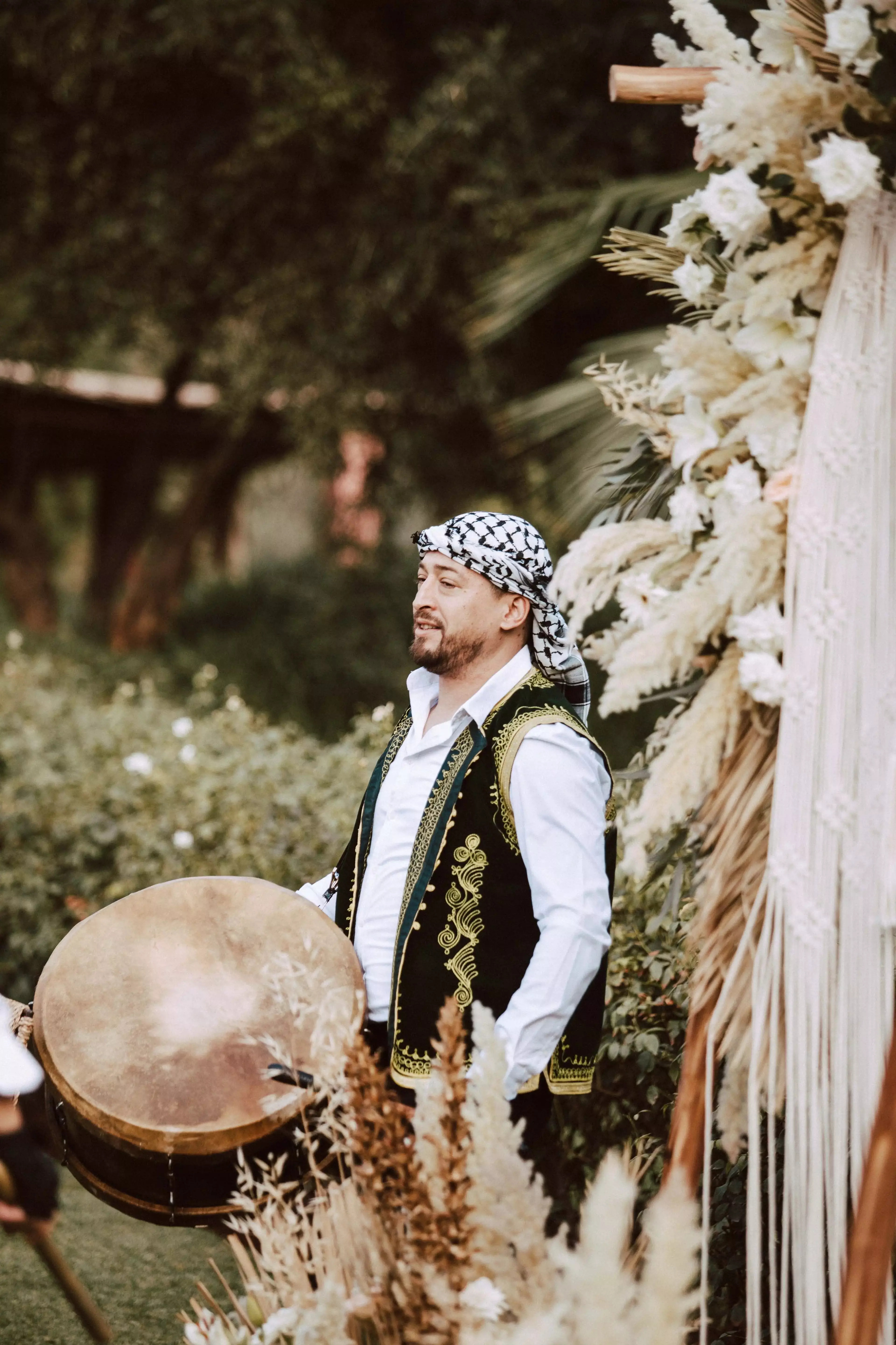 Boho wedding in marrakech