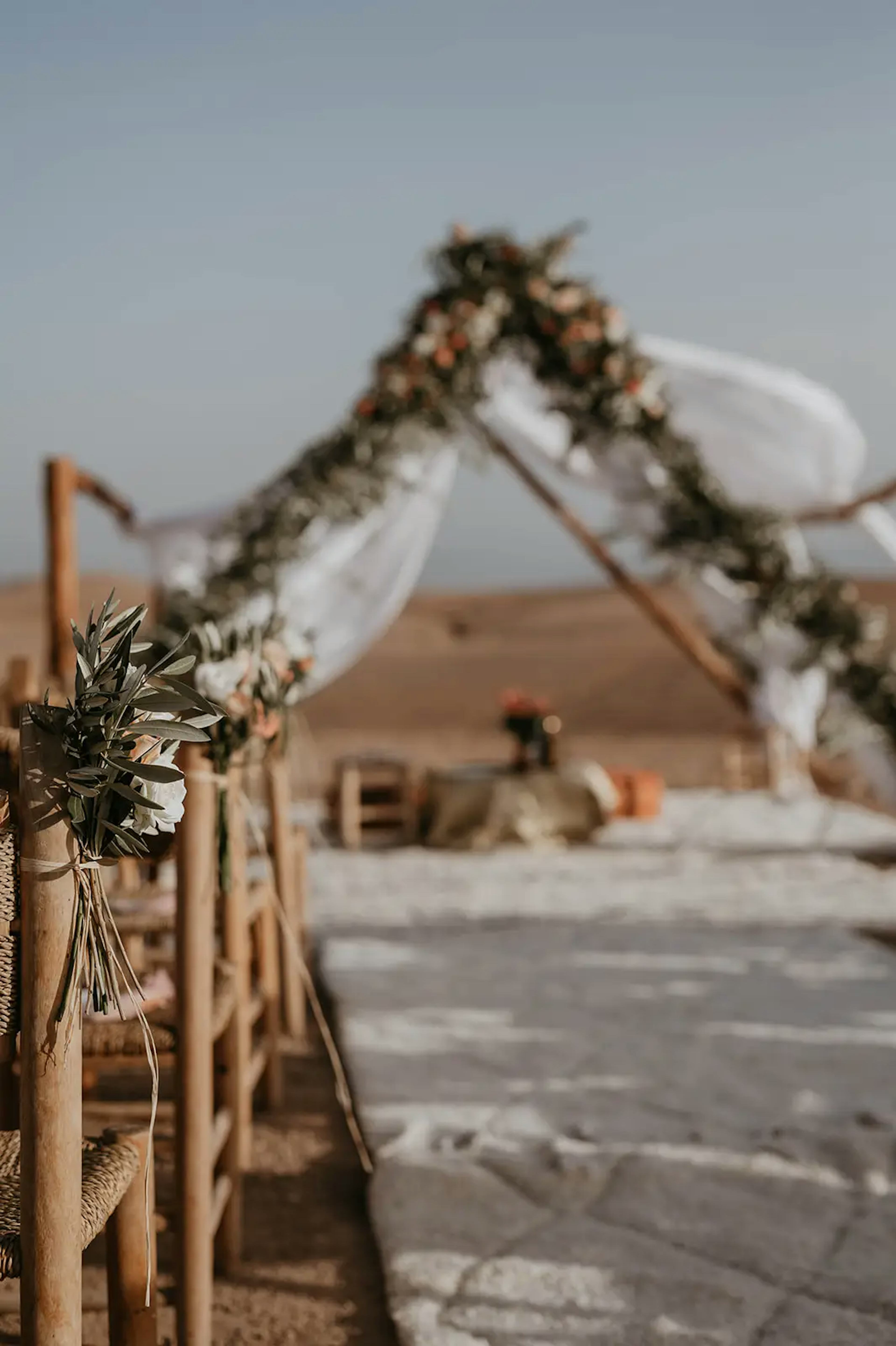 Marrakech wedding ceremony