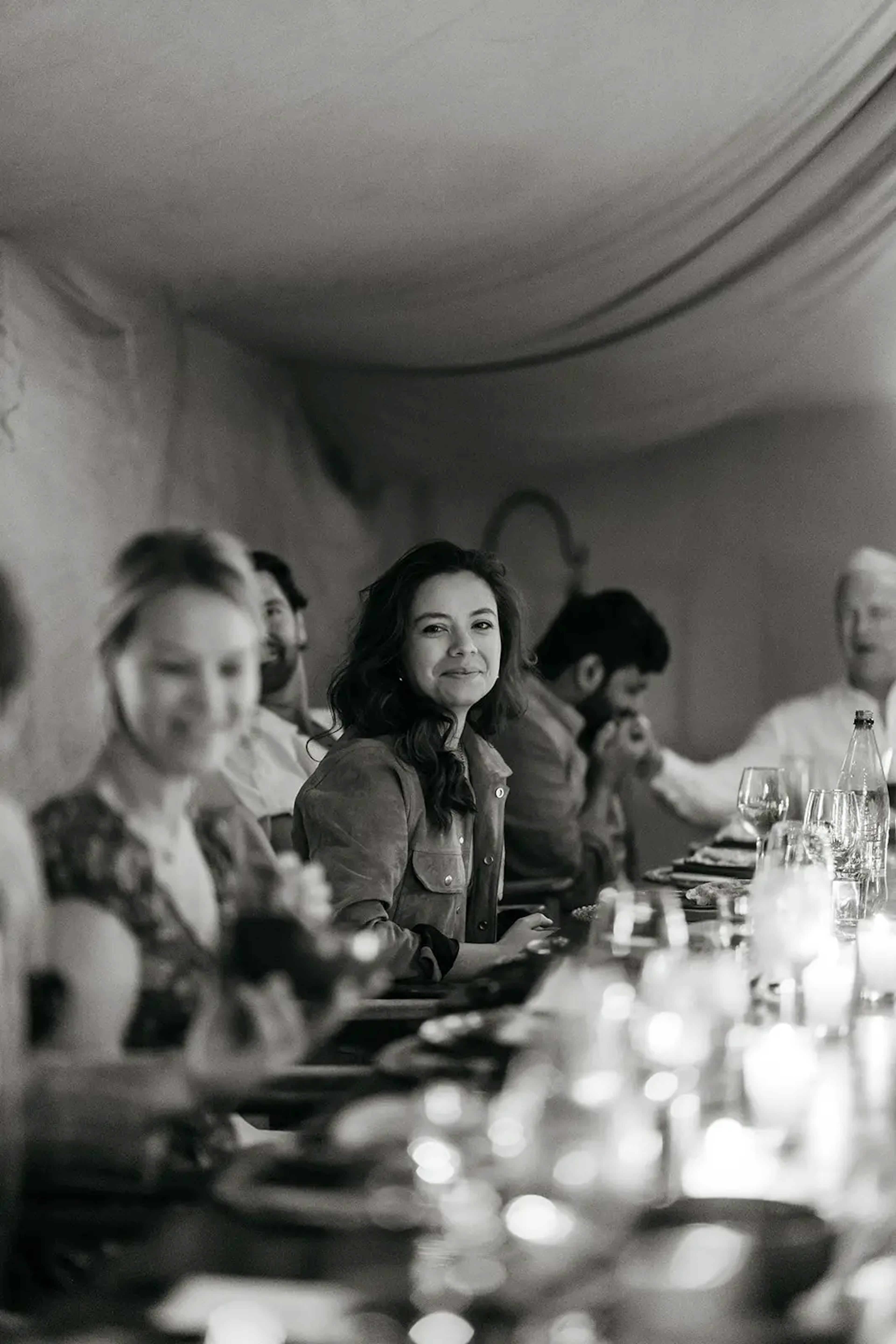 The bride of the meal under the aunt