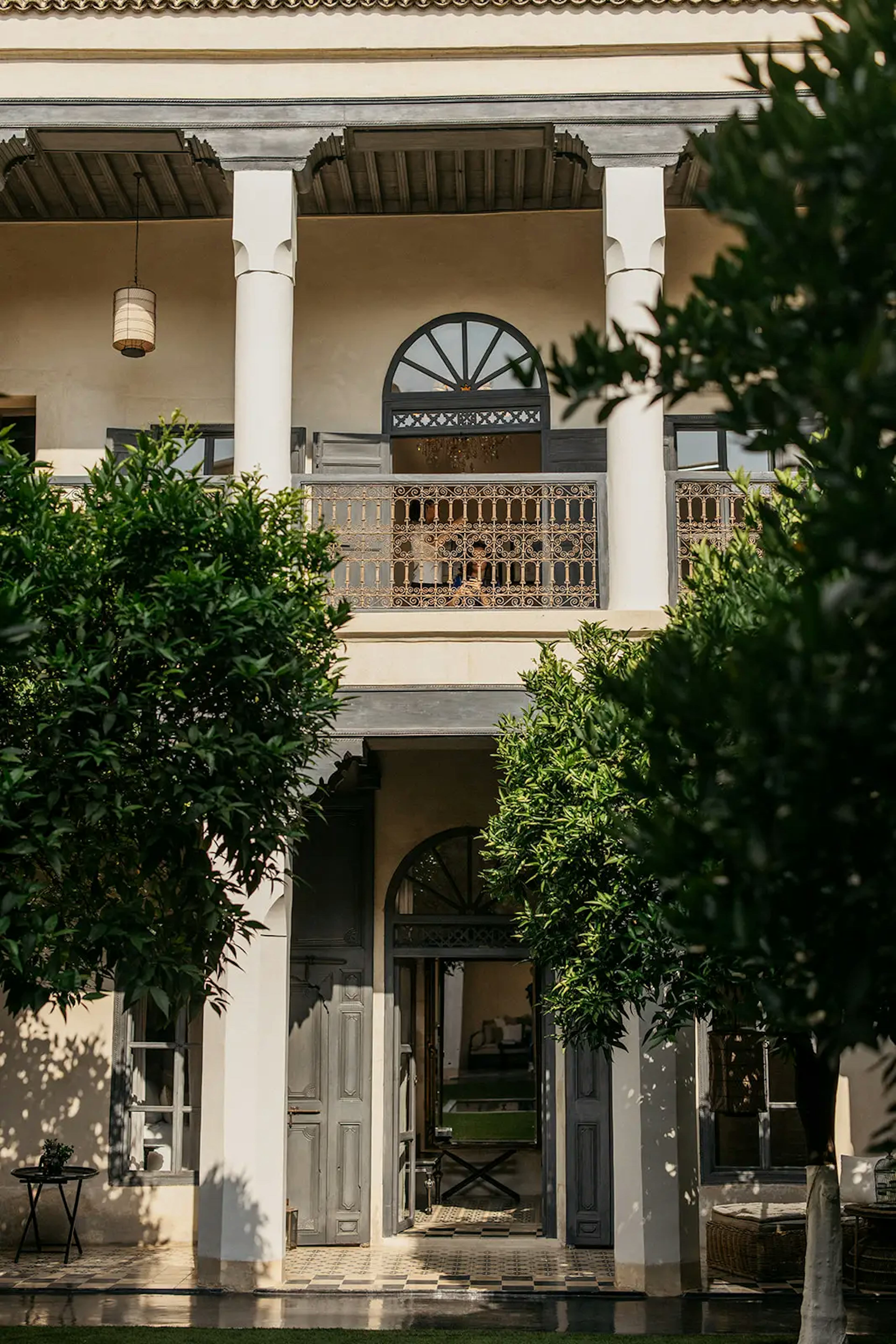 Moroccan architecture of the medina