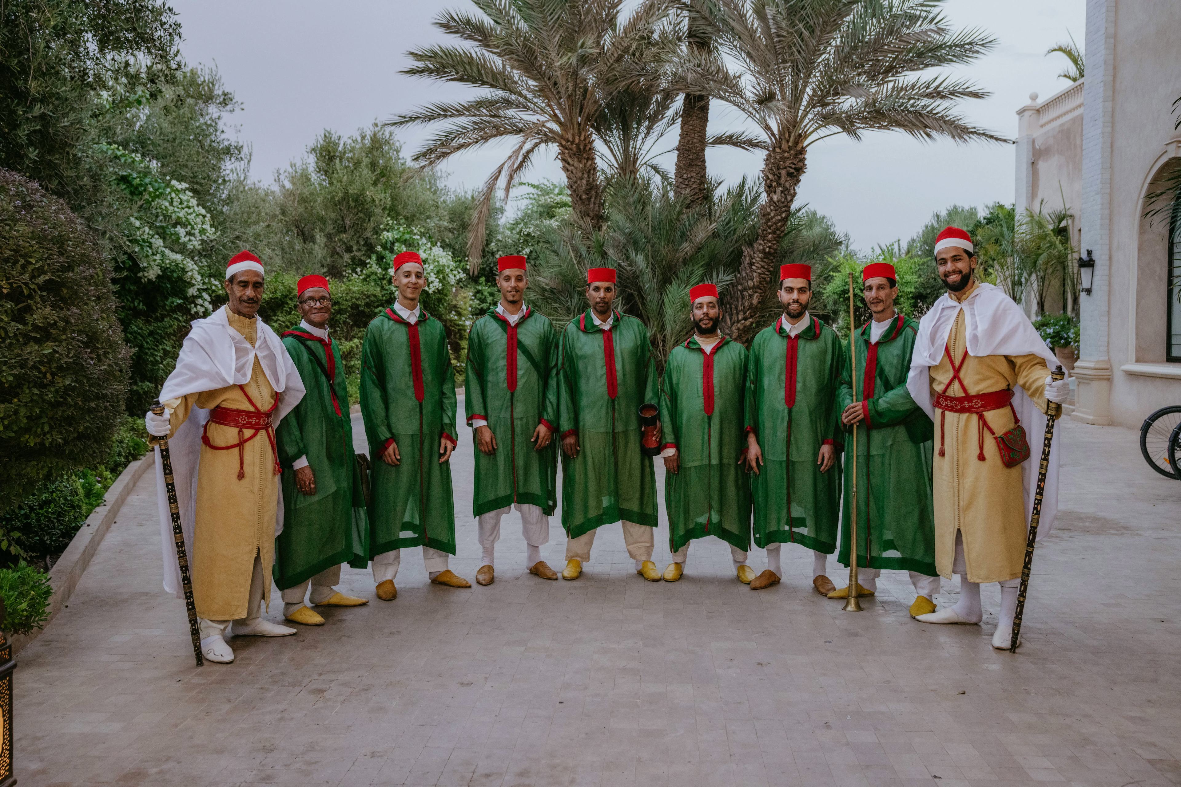 Moroccan wedding band