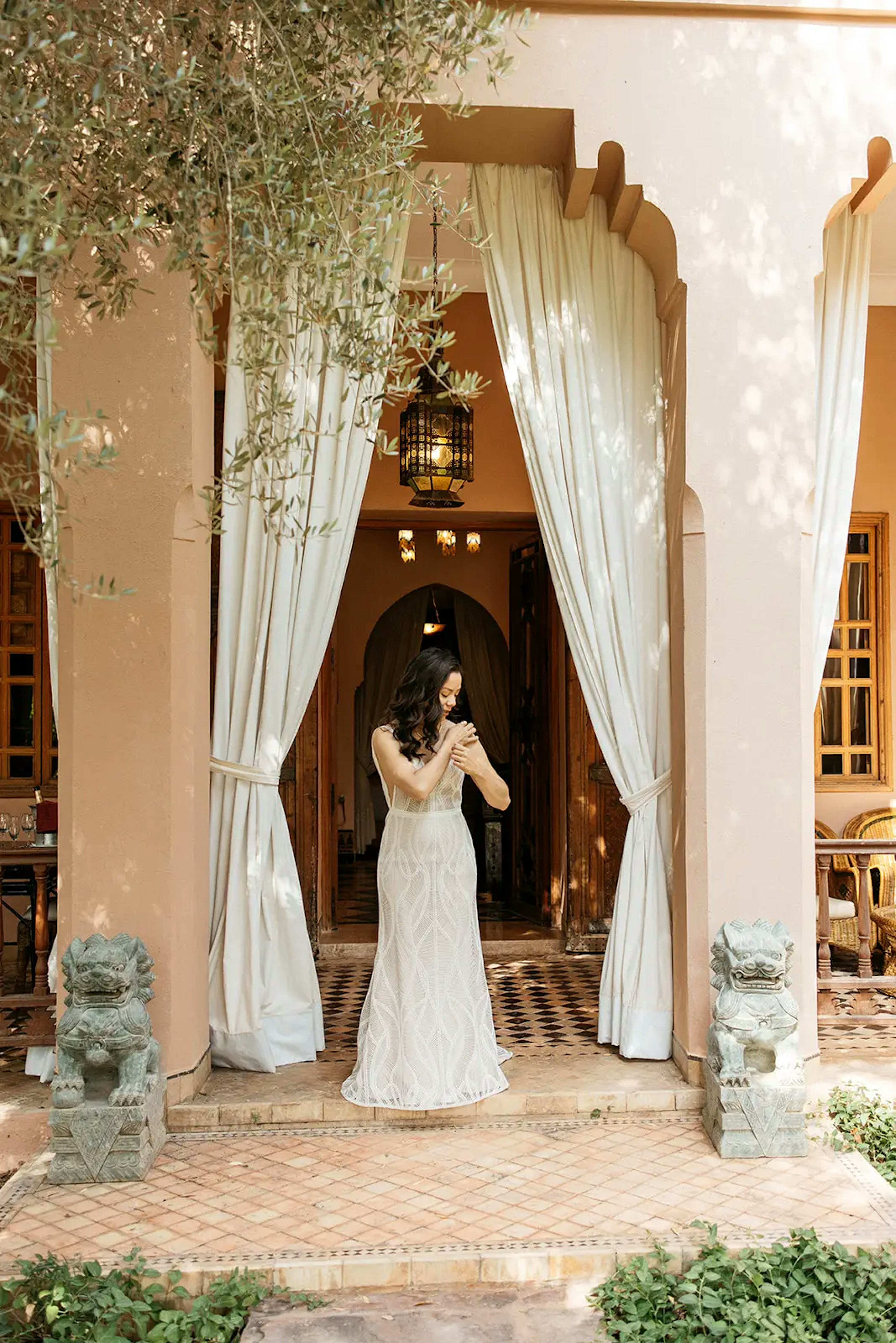 Preparation of the bride