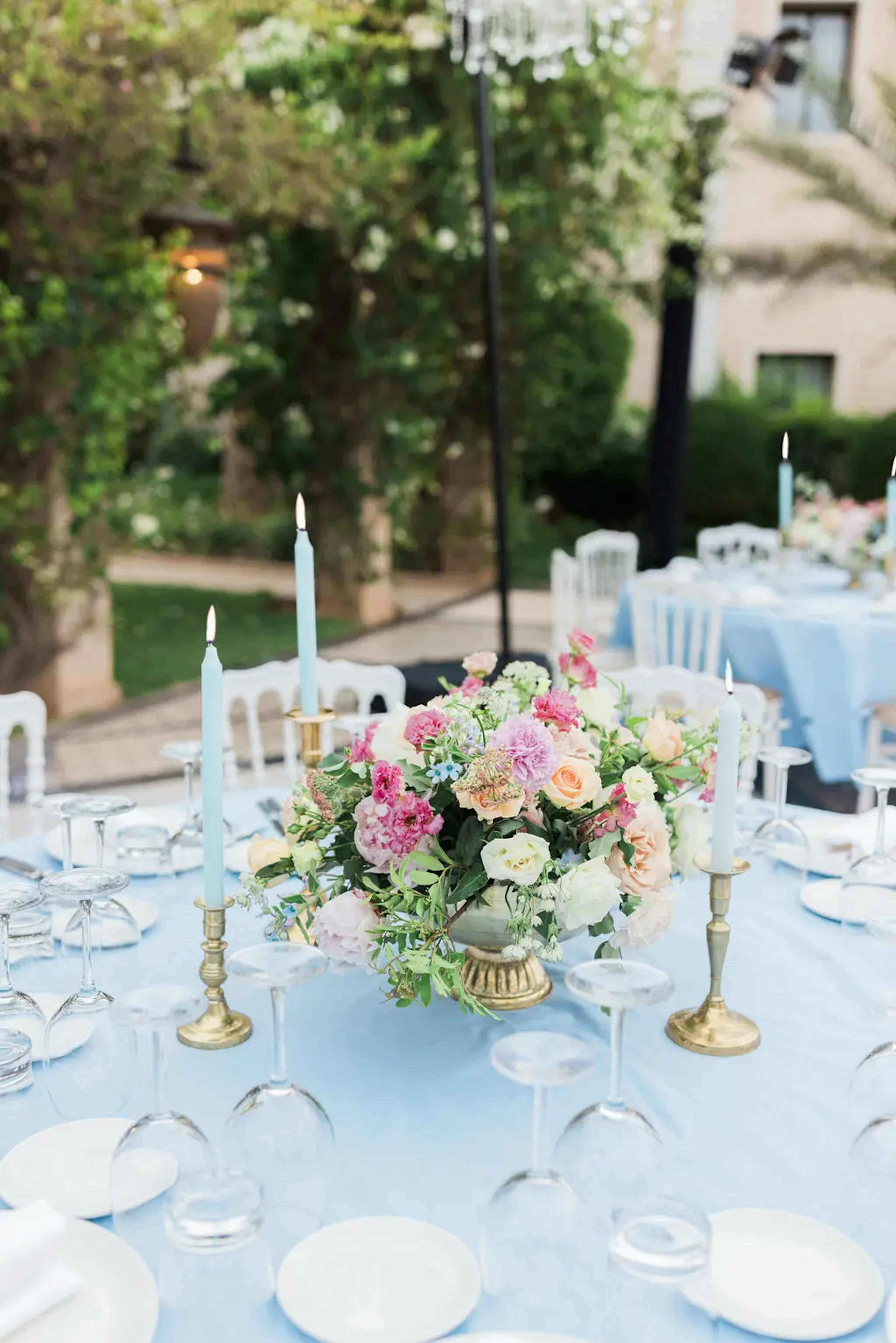 Luxury wedding table decor