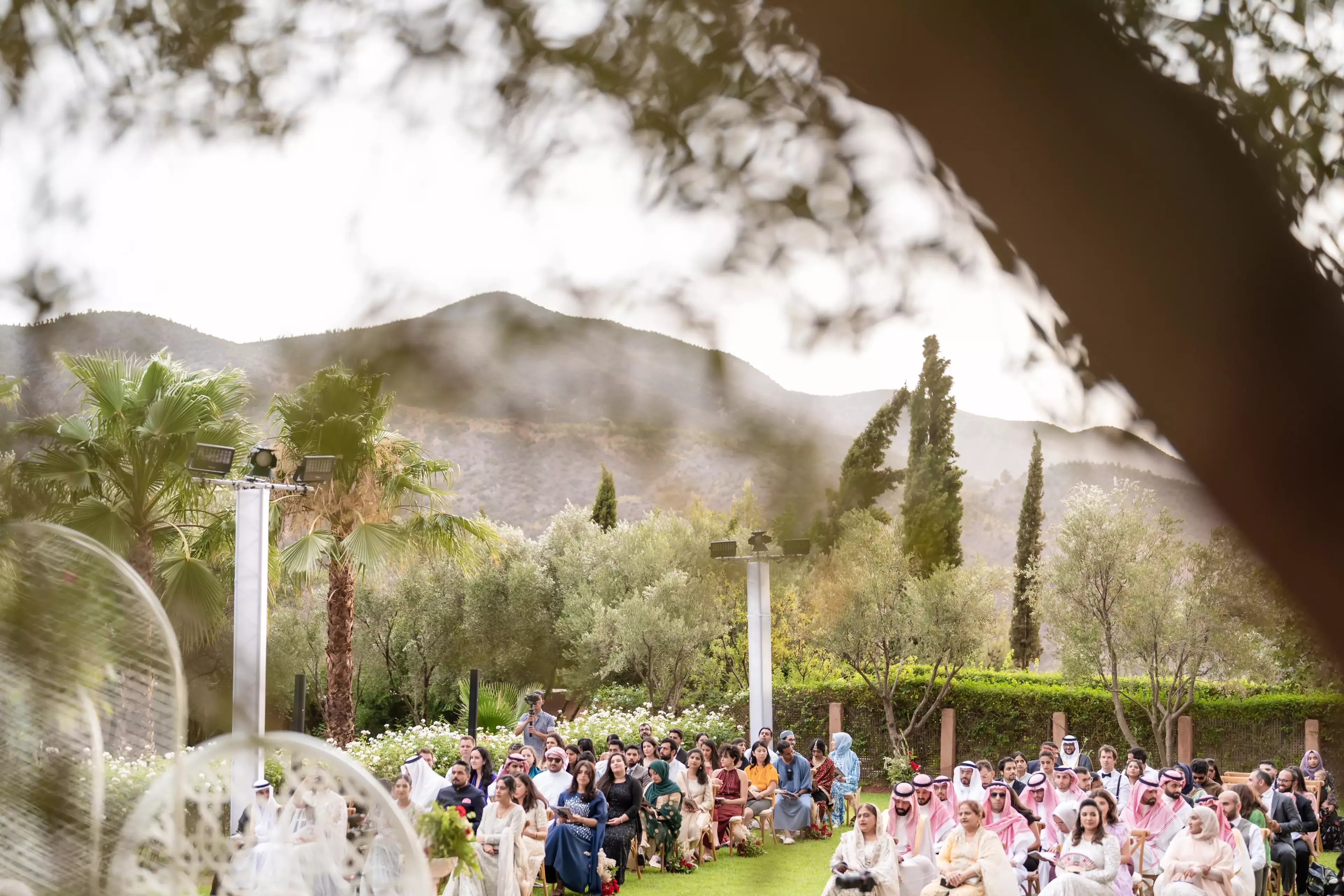 Mountaintop Muslim wedding in Morocco