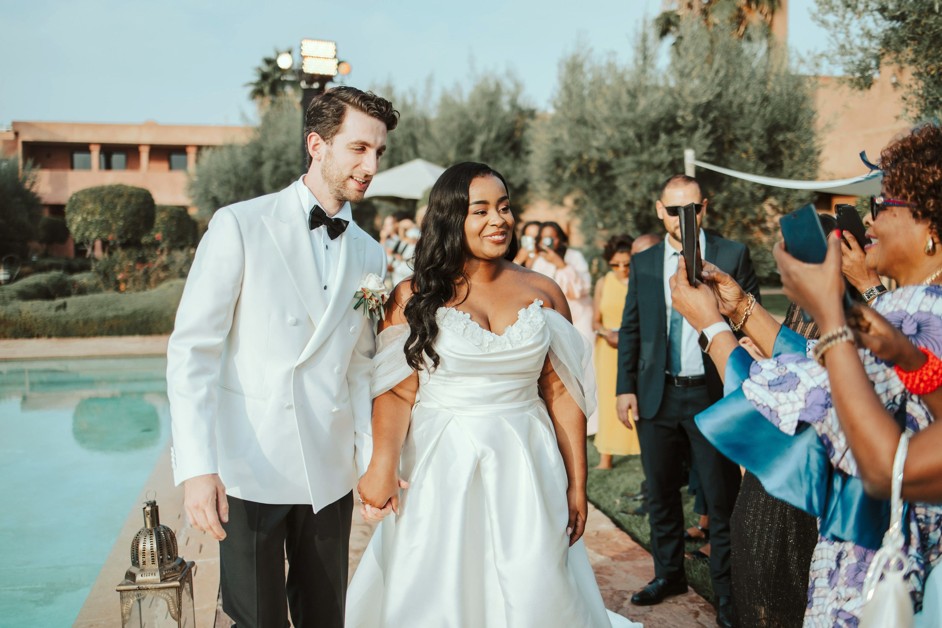 Wedding celebration in Morocco