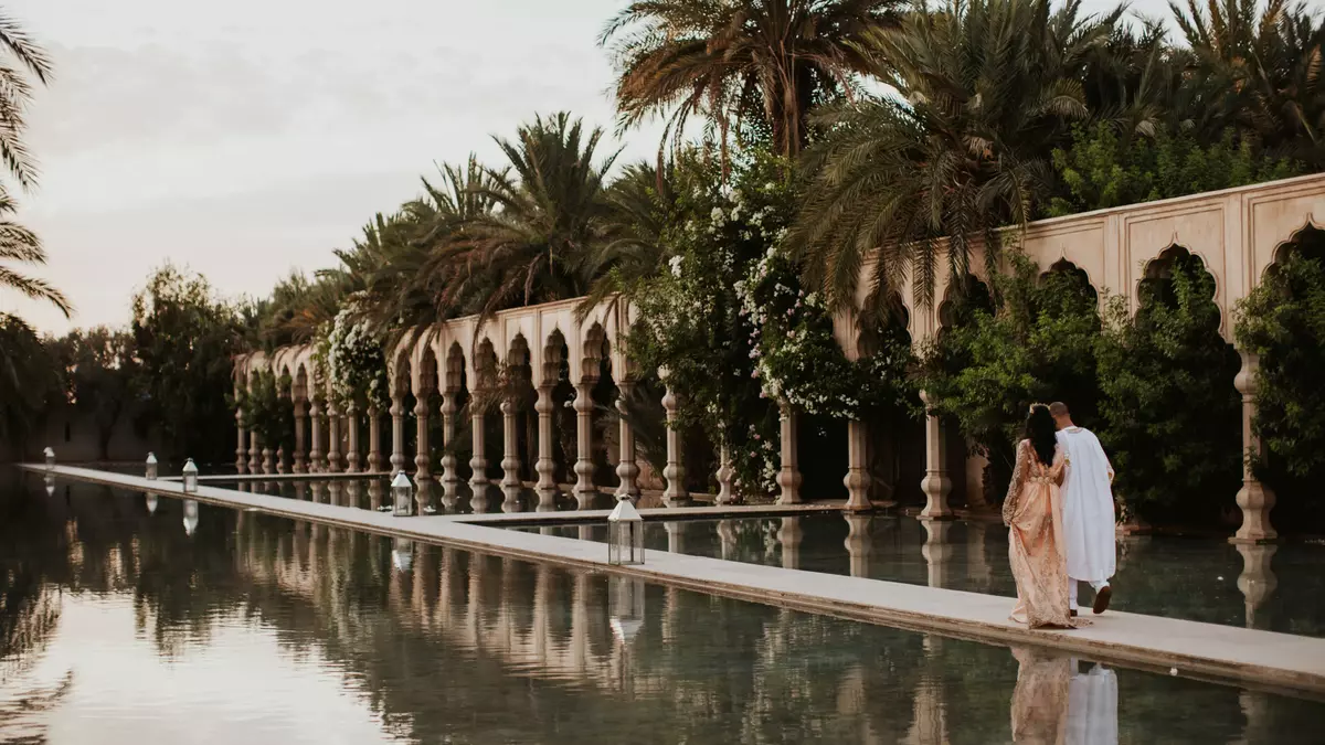 Chic and unique: a destination wedding in Marrakech