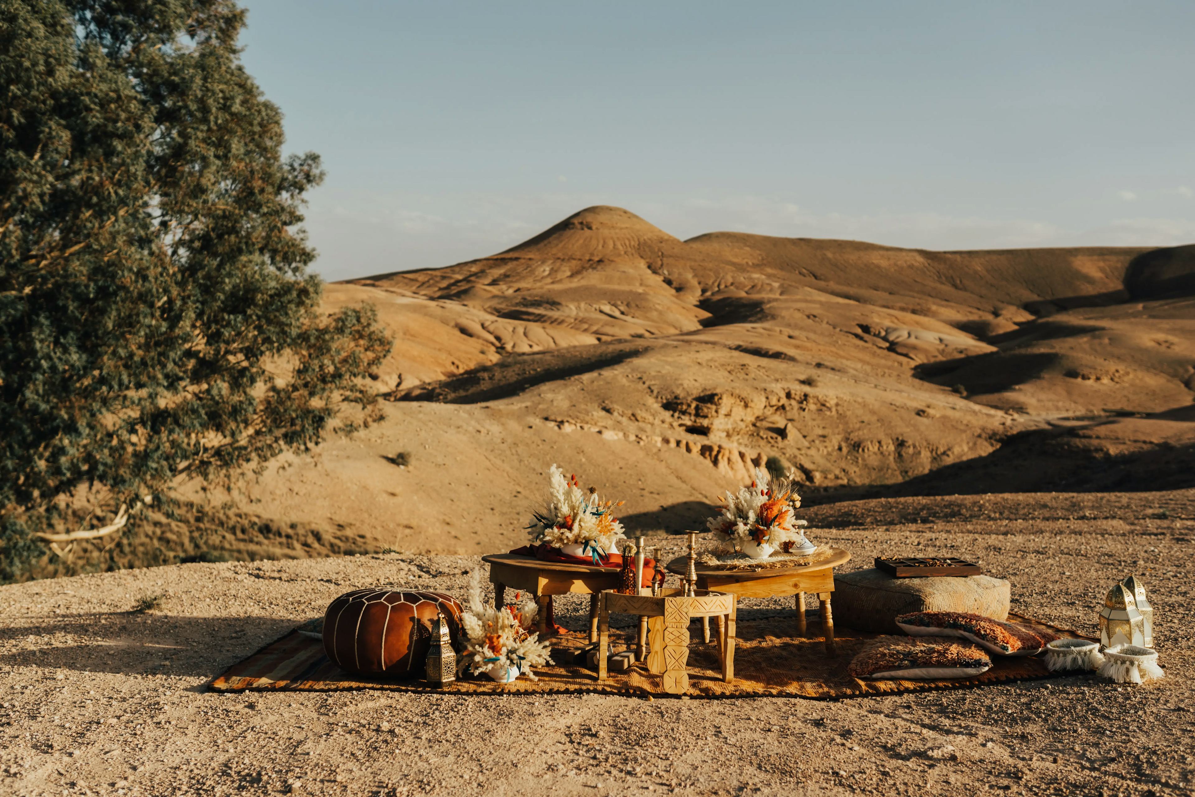 Desert wedding venue Marrakech