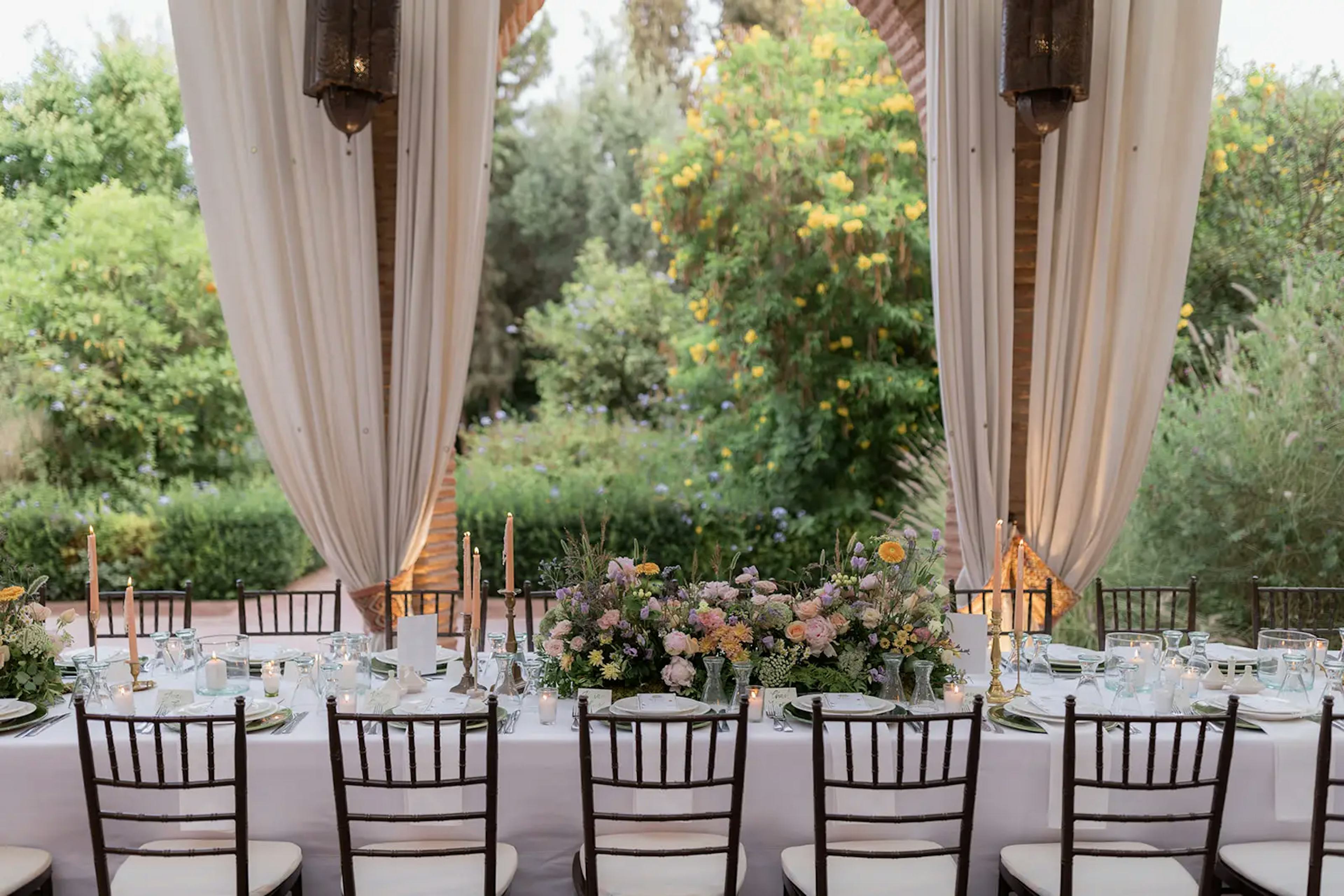 Marrakech wedding reception venue