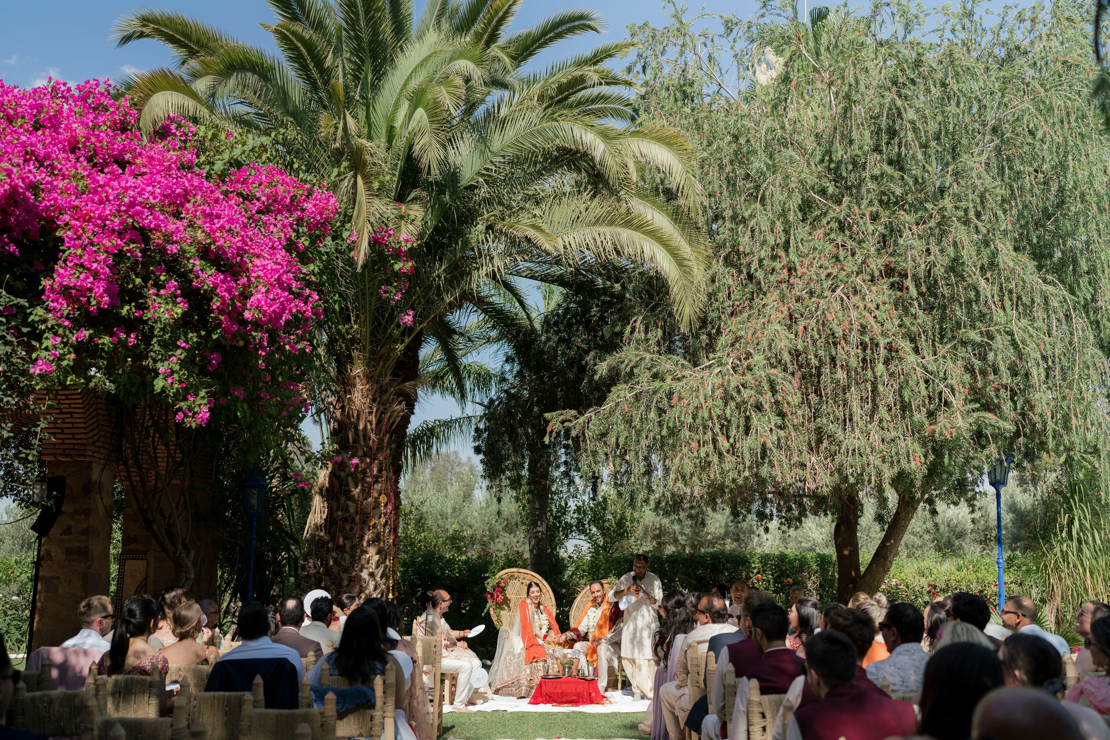 Indian wedding in Marrakech