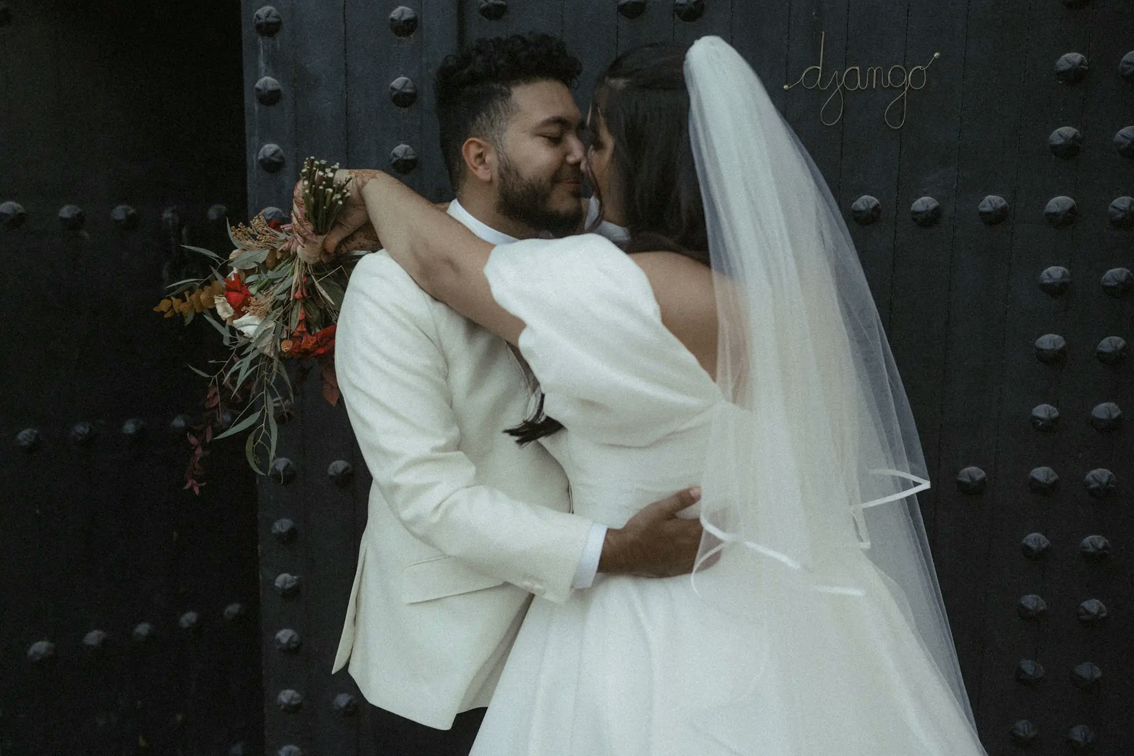 Photo shooting of the brides