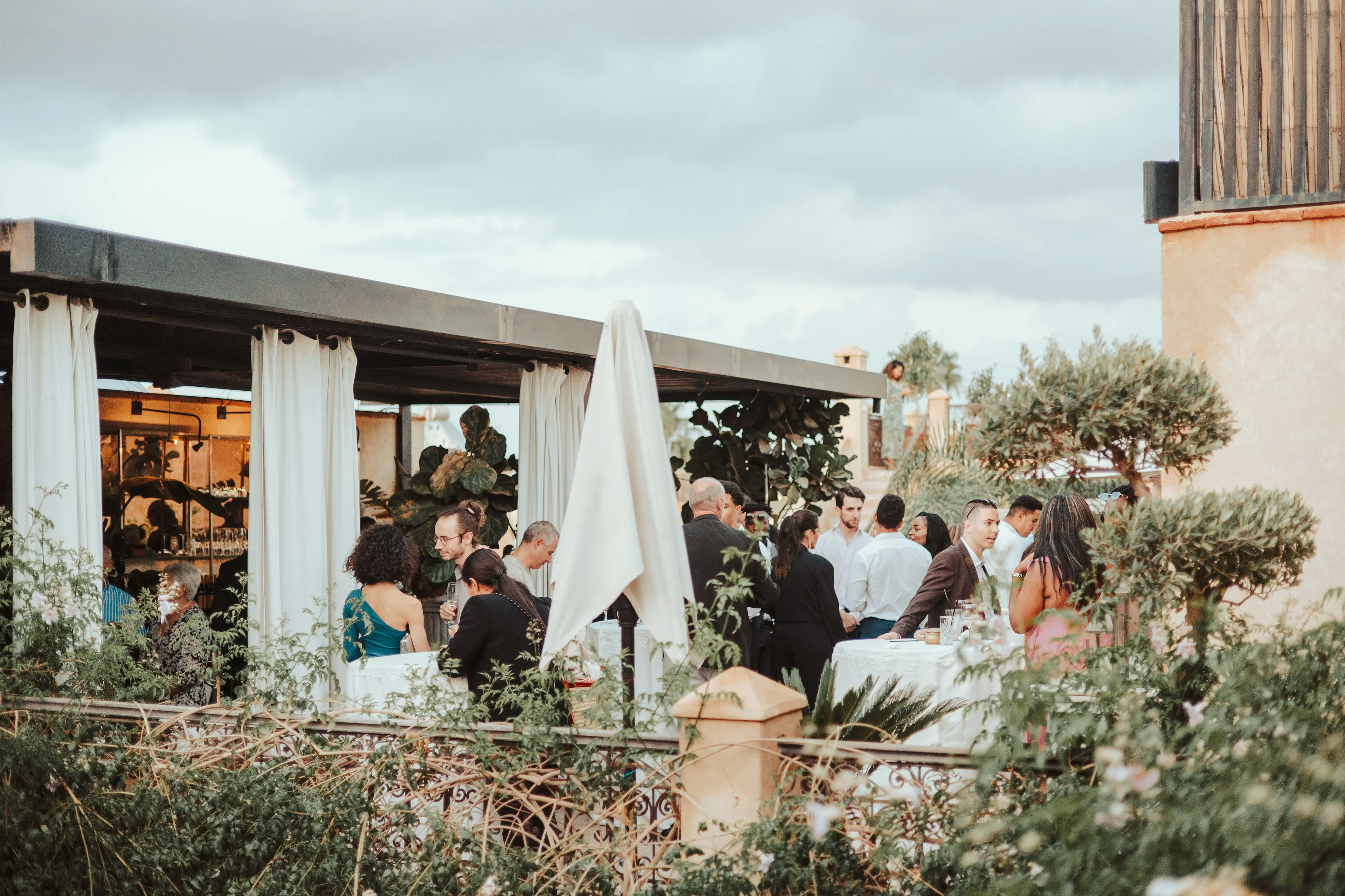 Wedding party in Morocco