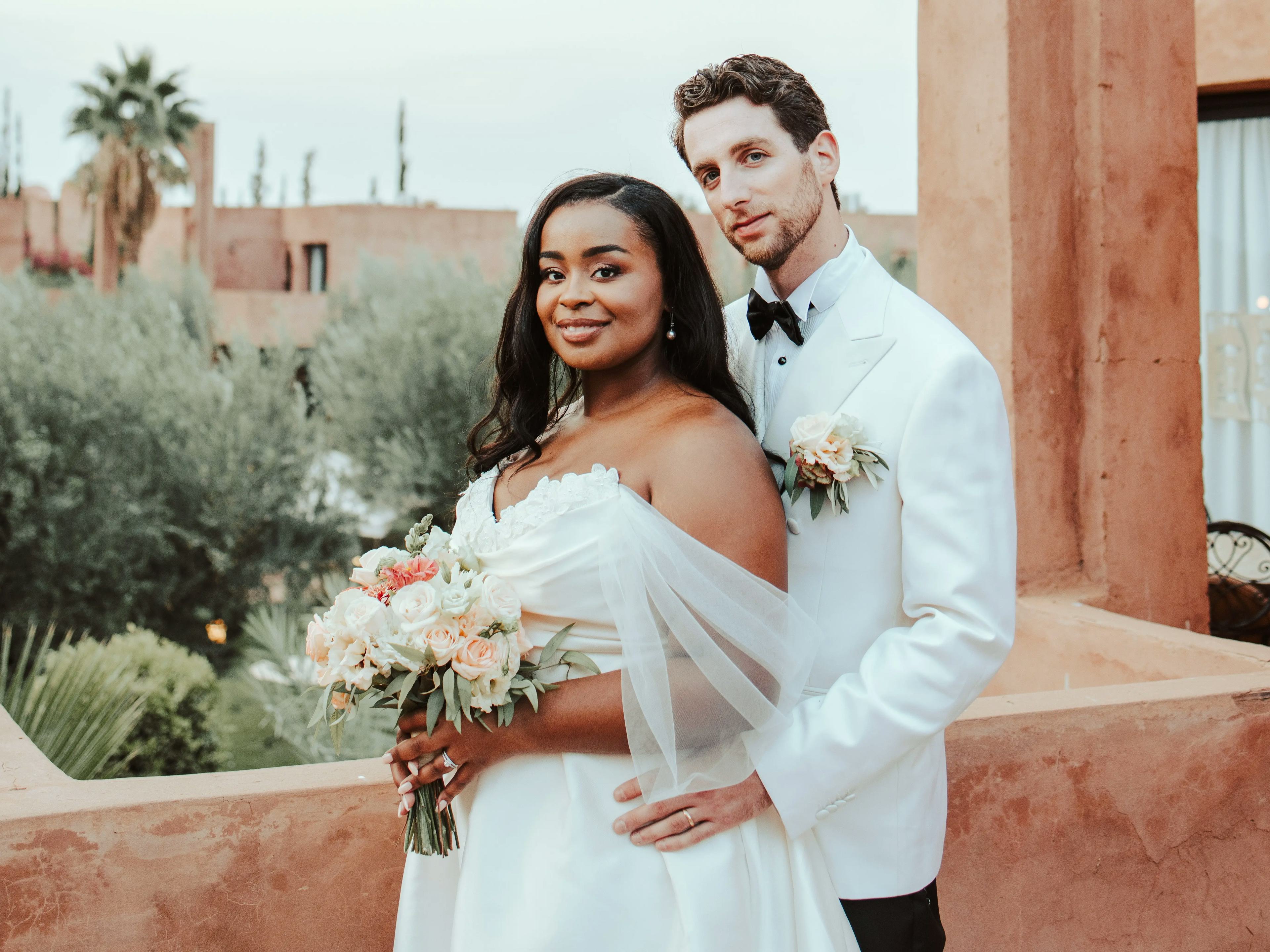 Multicultural wedding in Morocco 