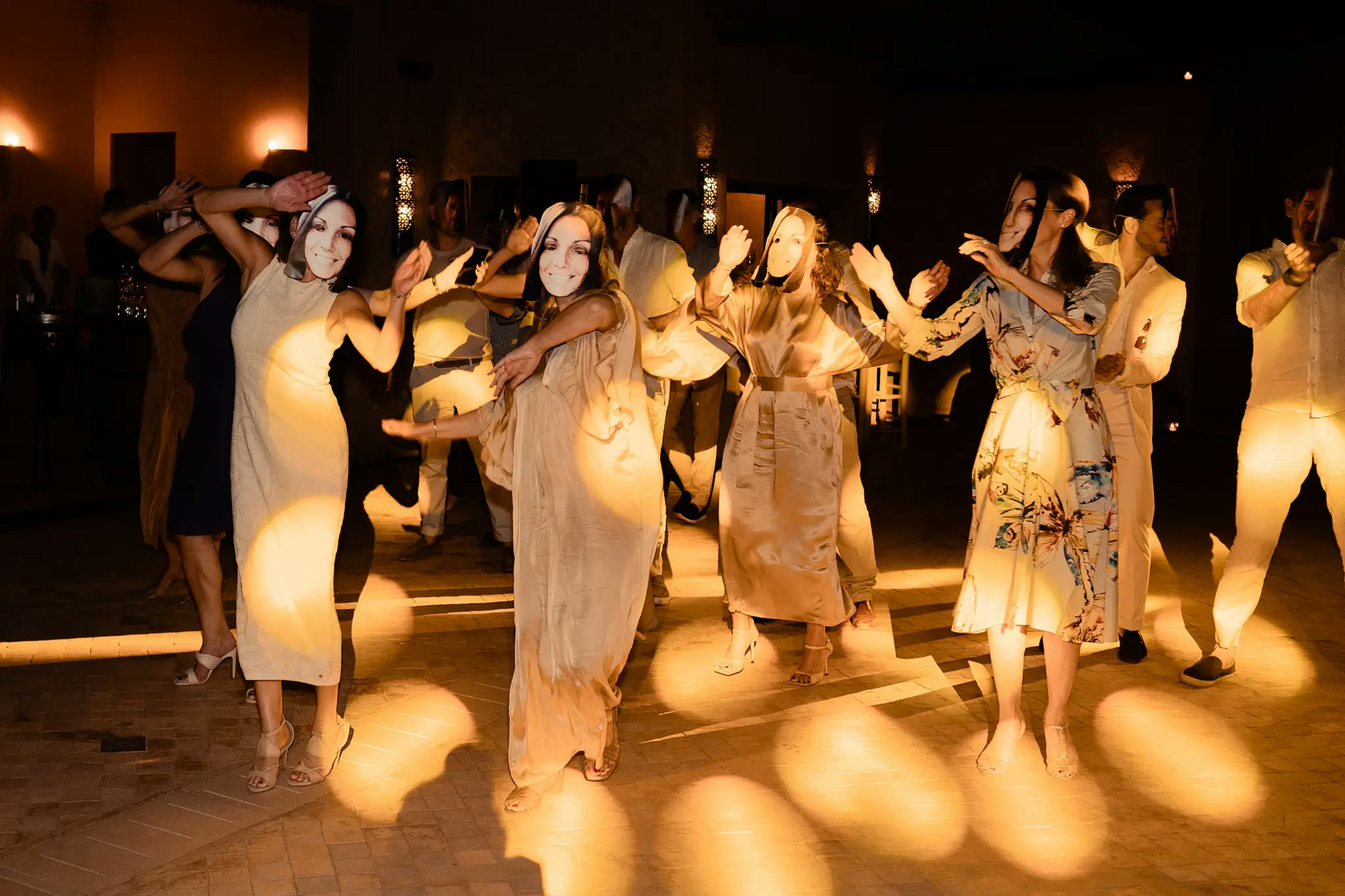 Wedding evening reception Morocco