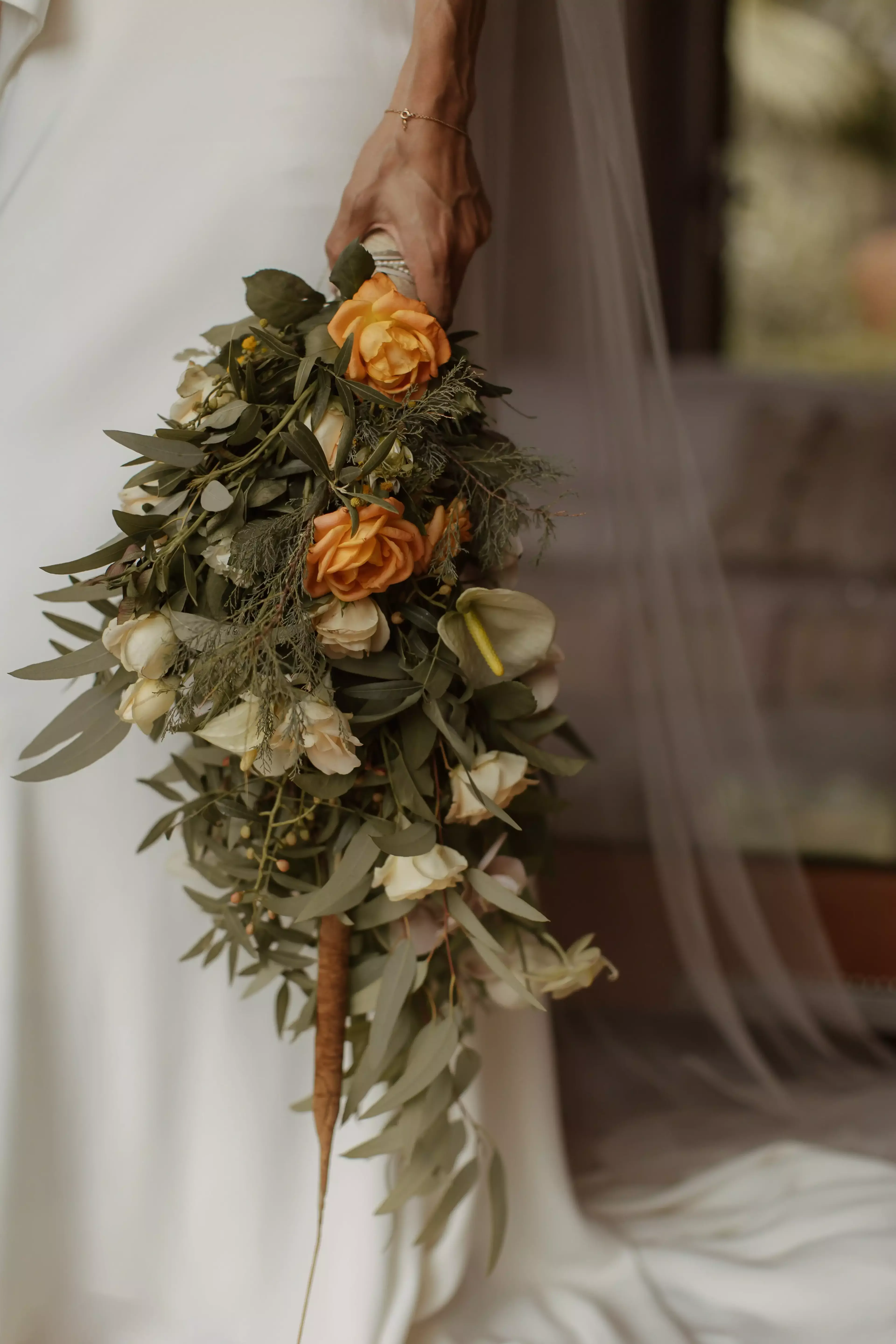 Bride bouquet Marrakech wedding