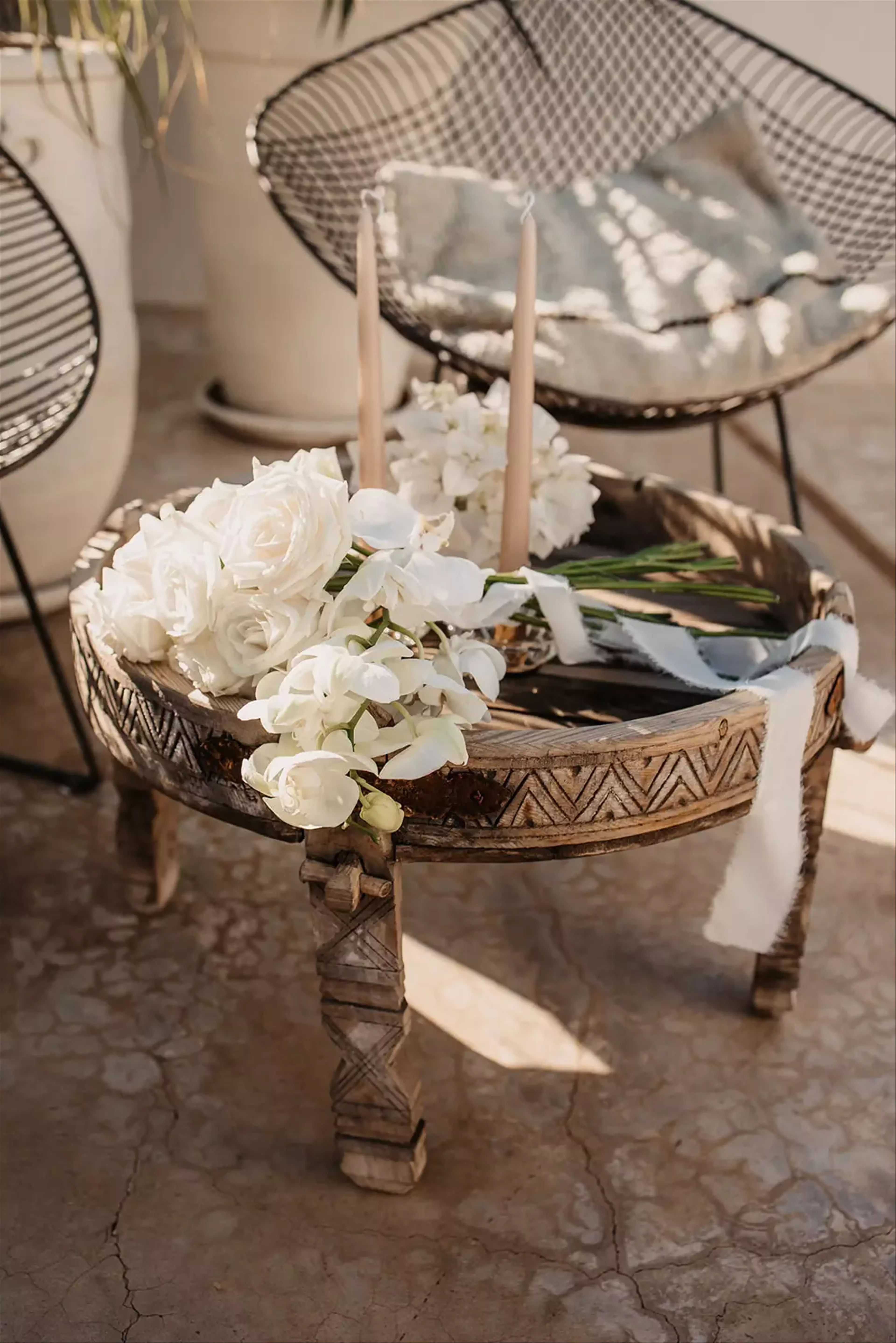 side table decor