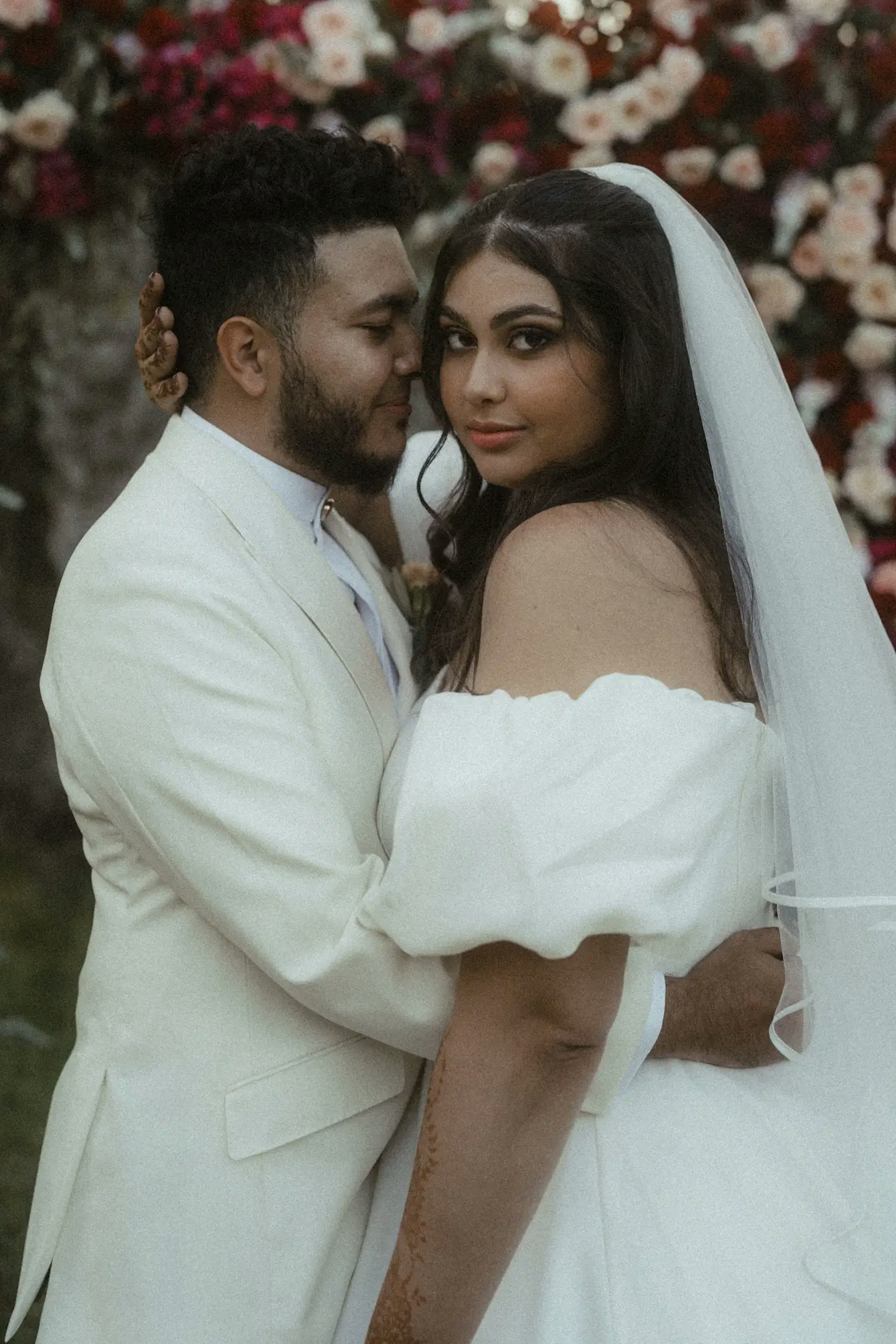 Photo shooting of the brides