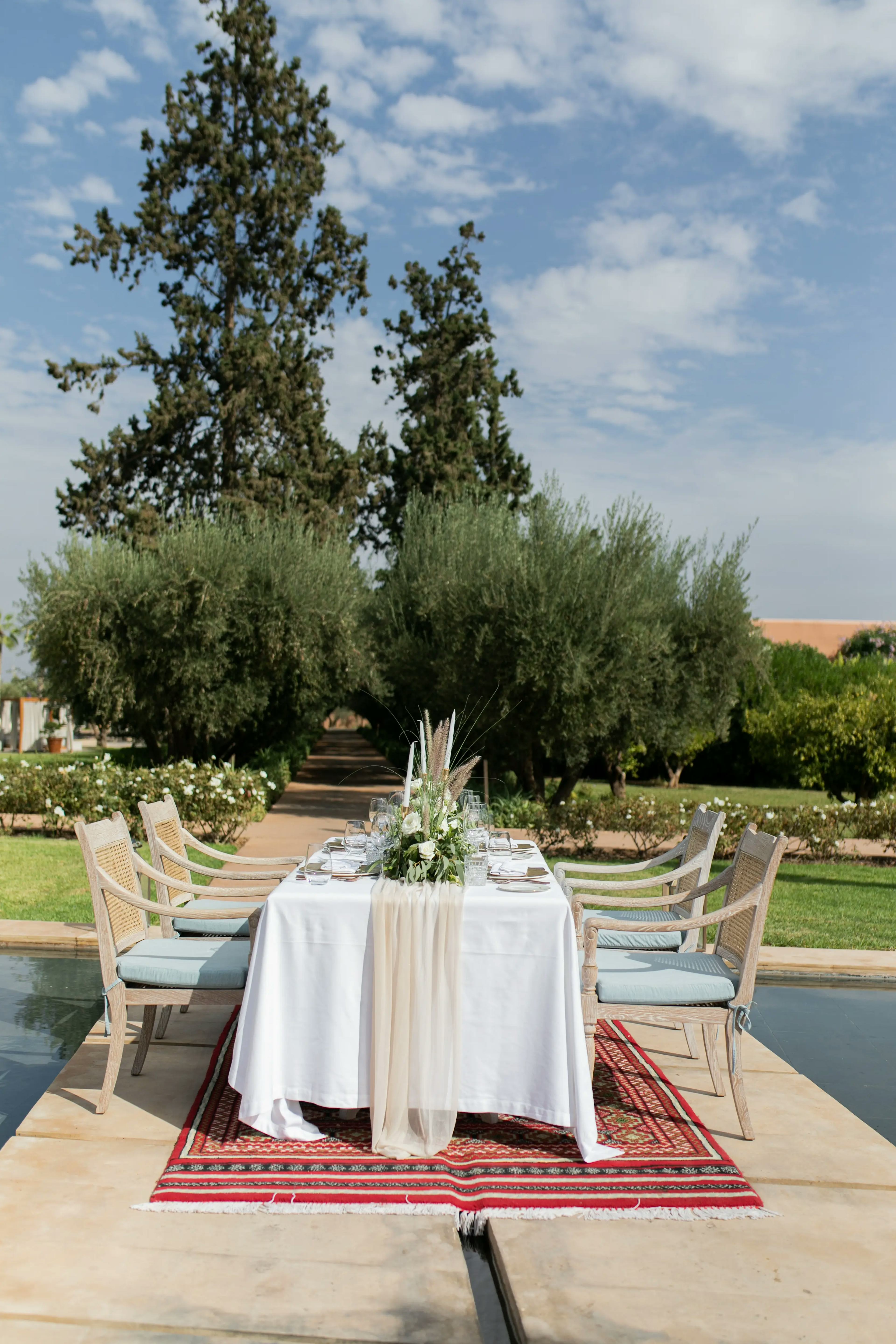 Table decoration wedding 