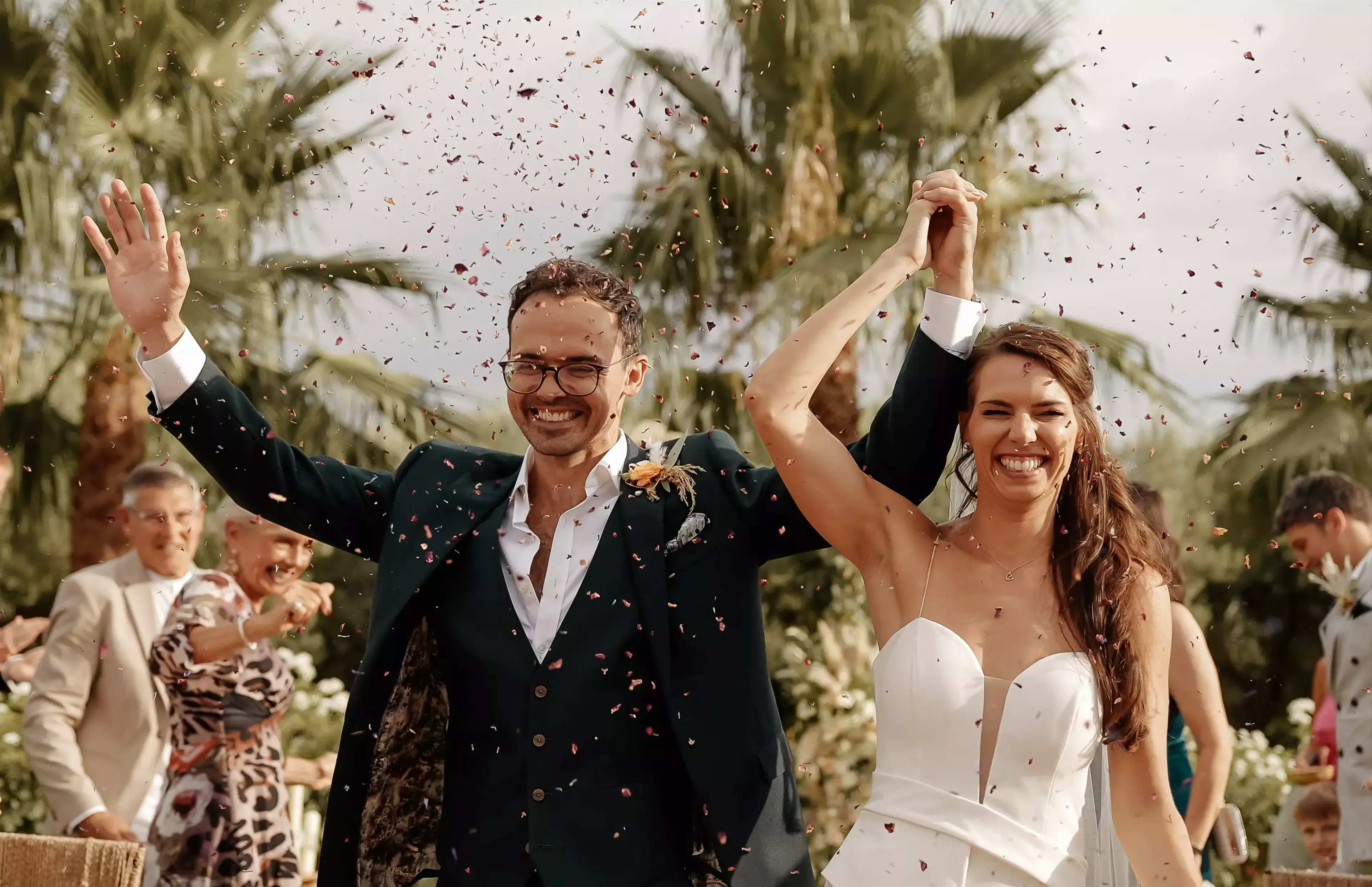 White wedding Marrakech