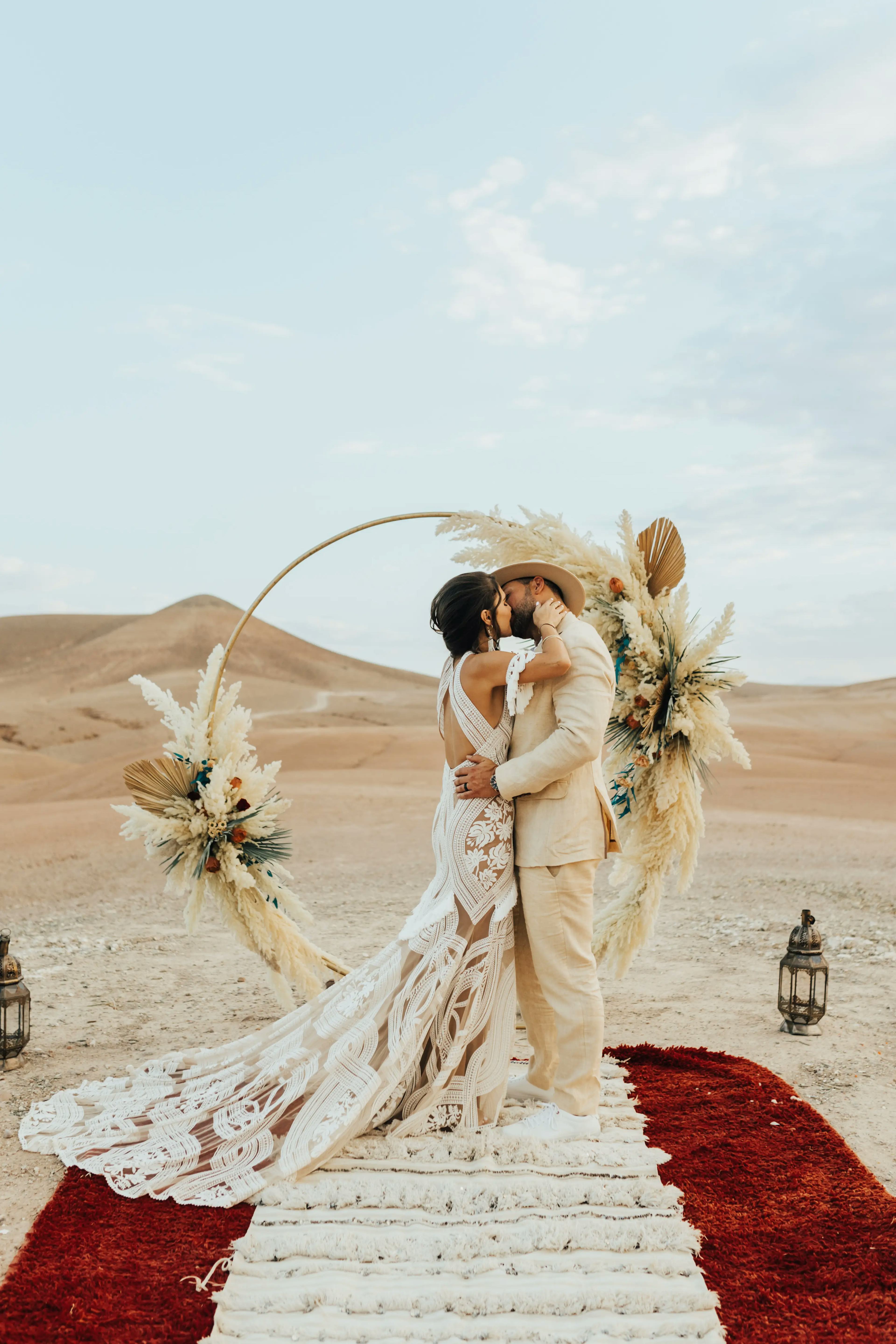 Morocco Elopement desert