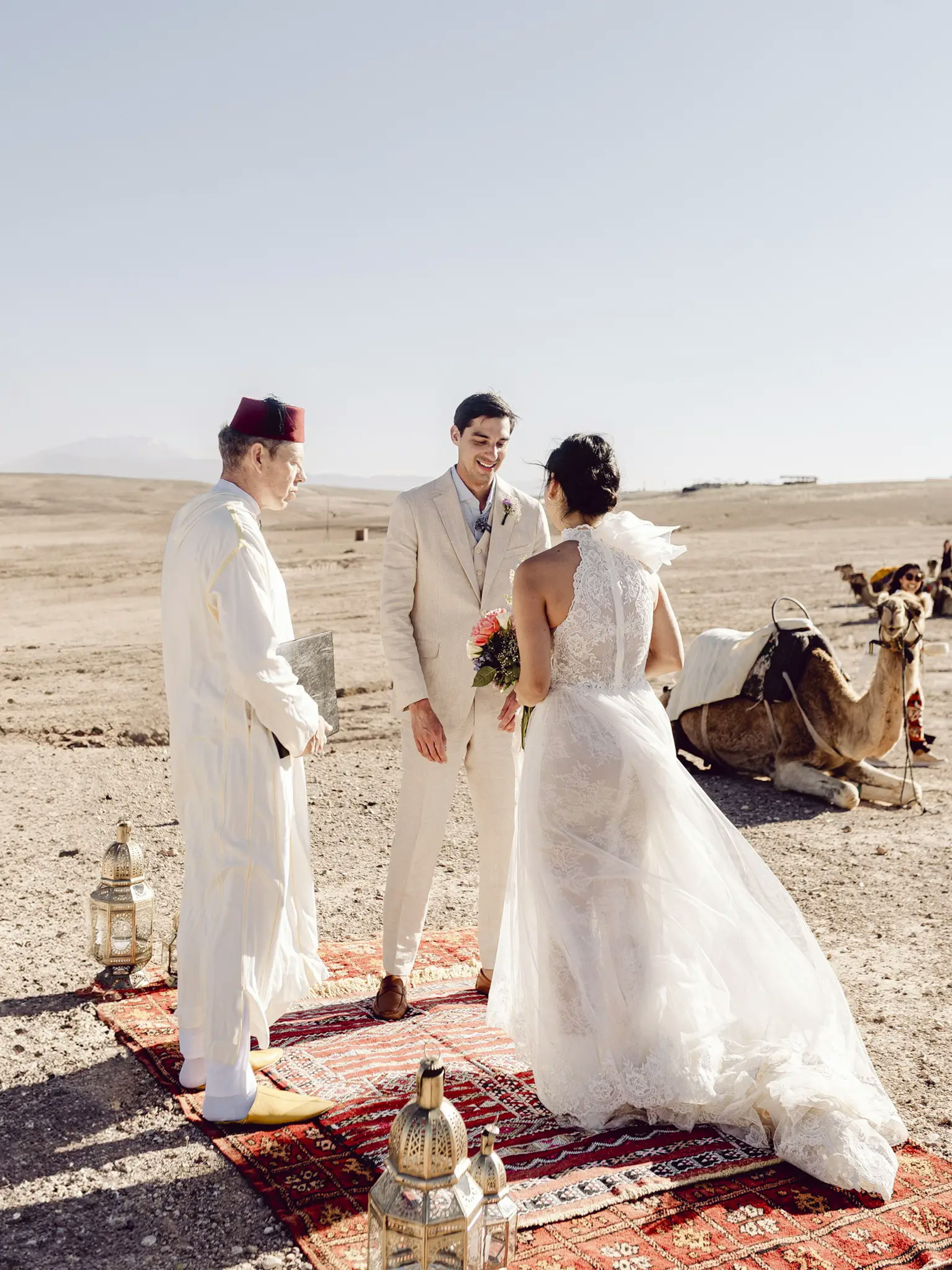 Desert wedding in Marrakech