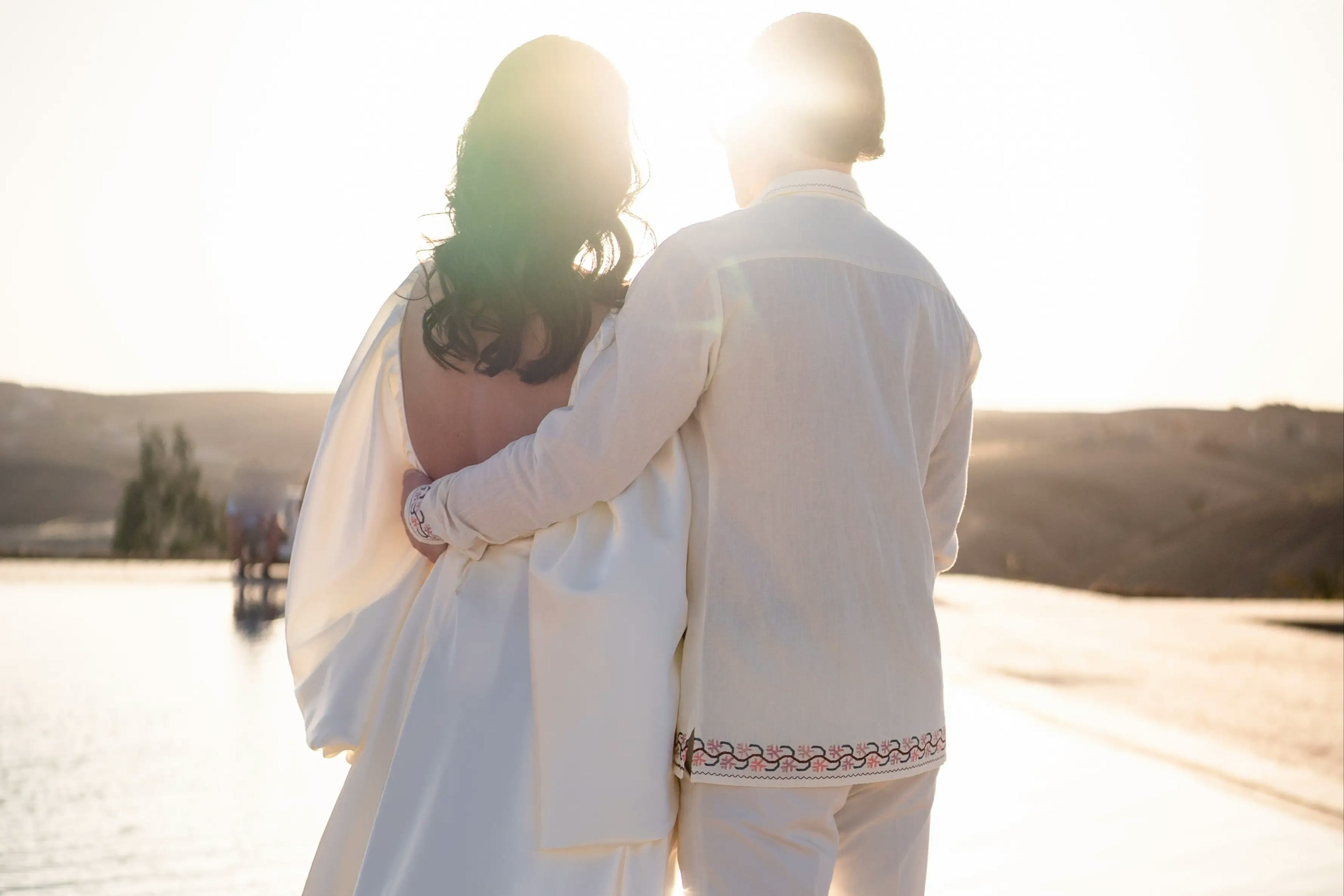 Romantic and elegant destination wedding 