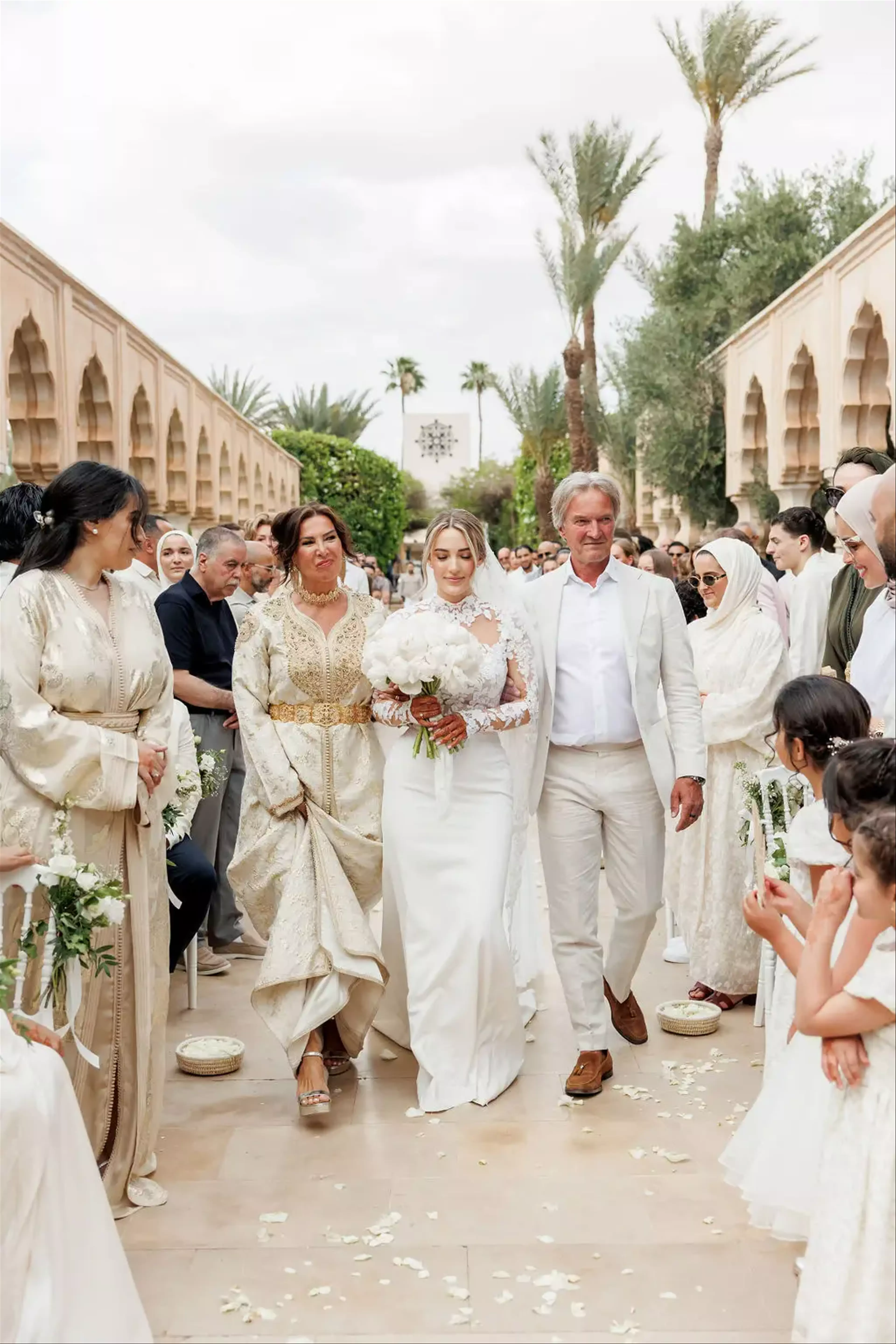 Luxury Moroccan wedding ceremony 