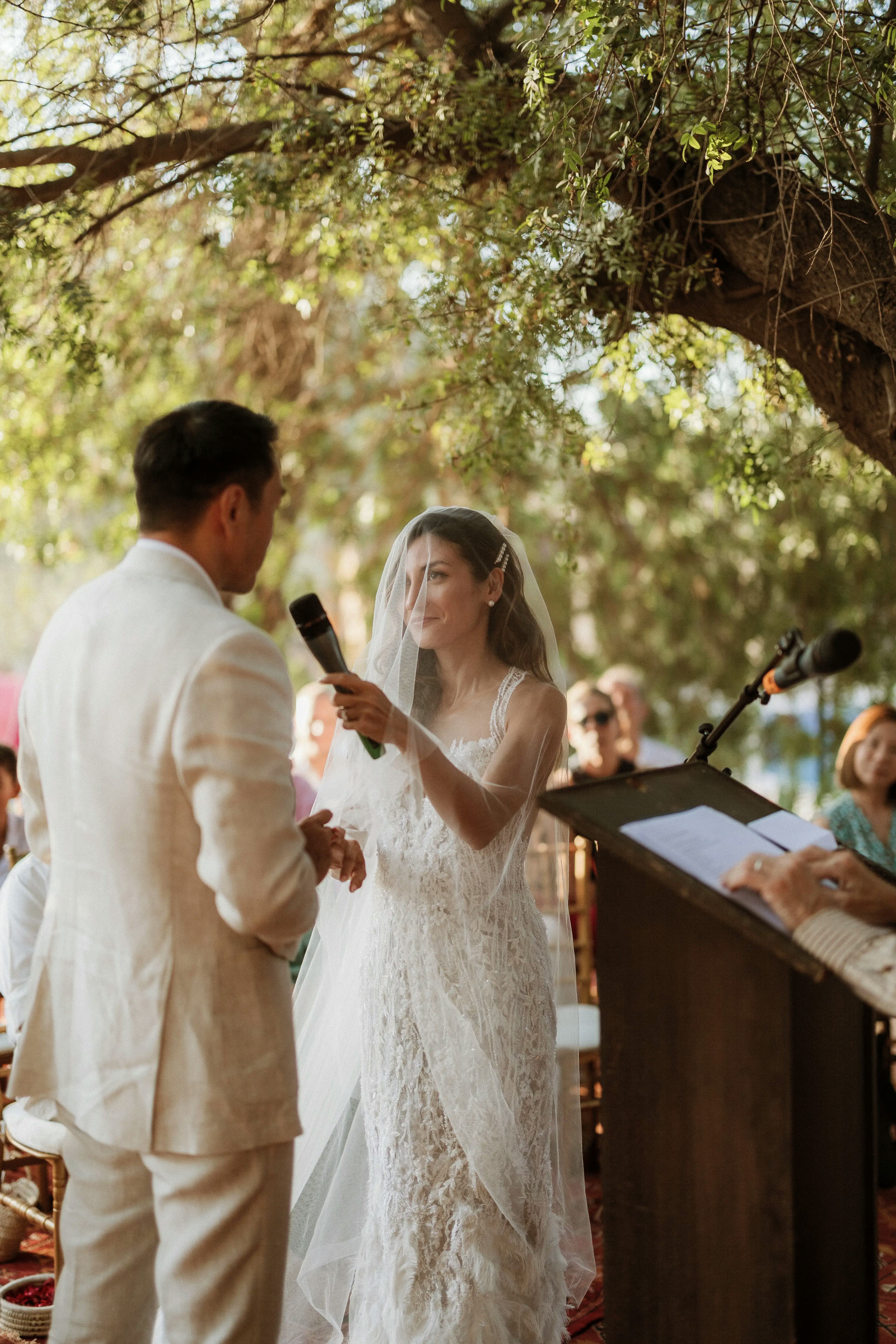 Wedding ceremony vows