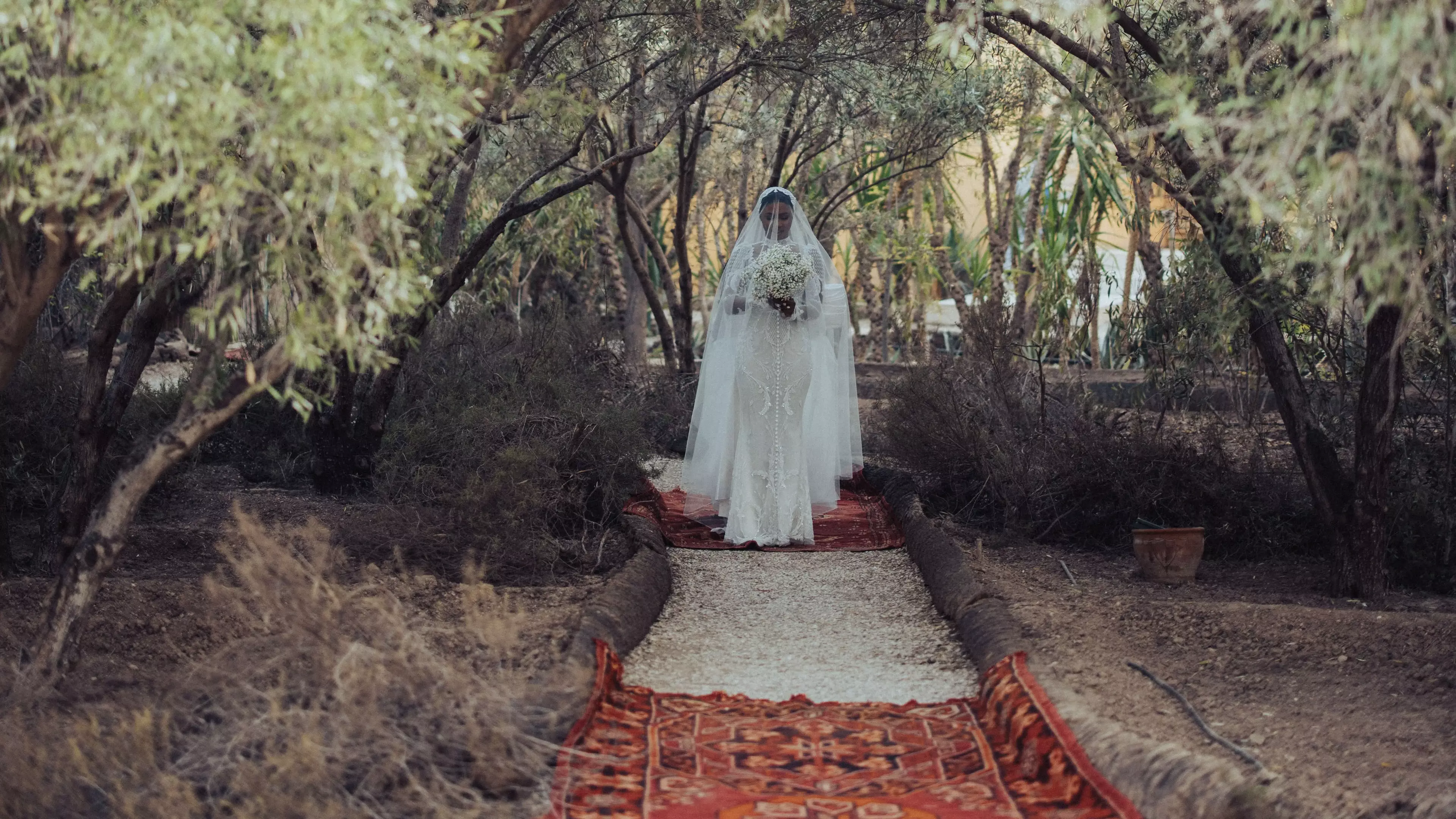 Marrakech white wedding