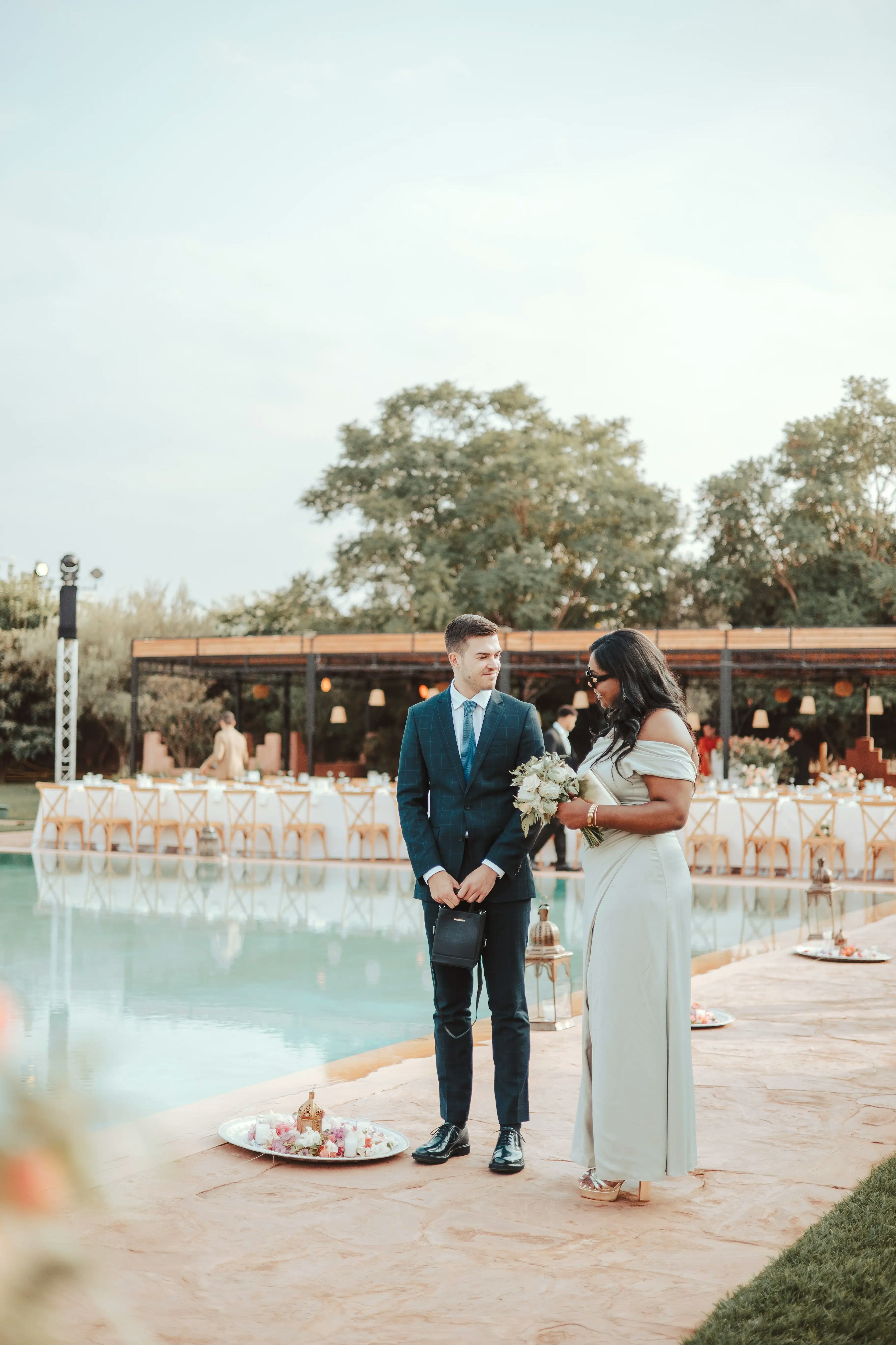 Romantic wedding in Marrakech