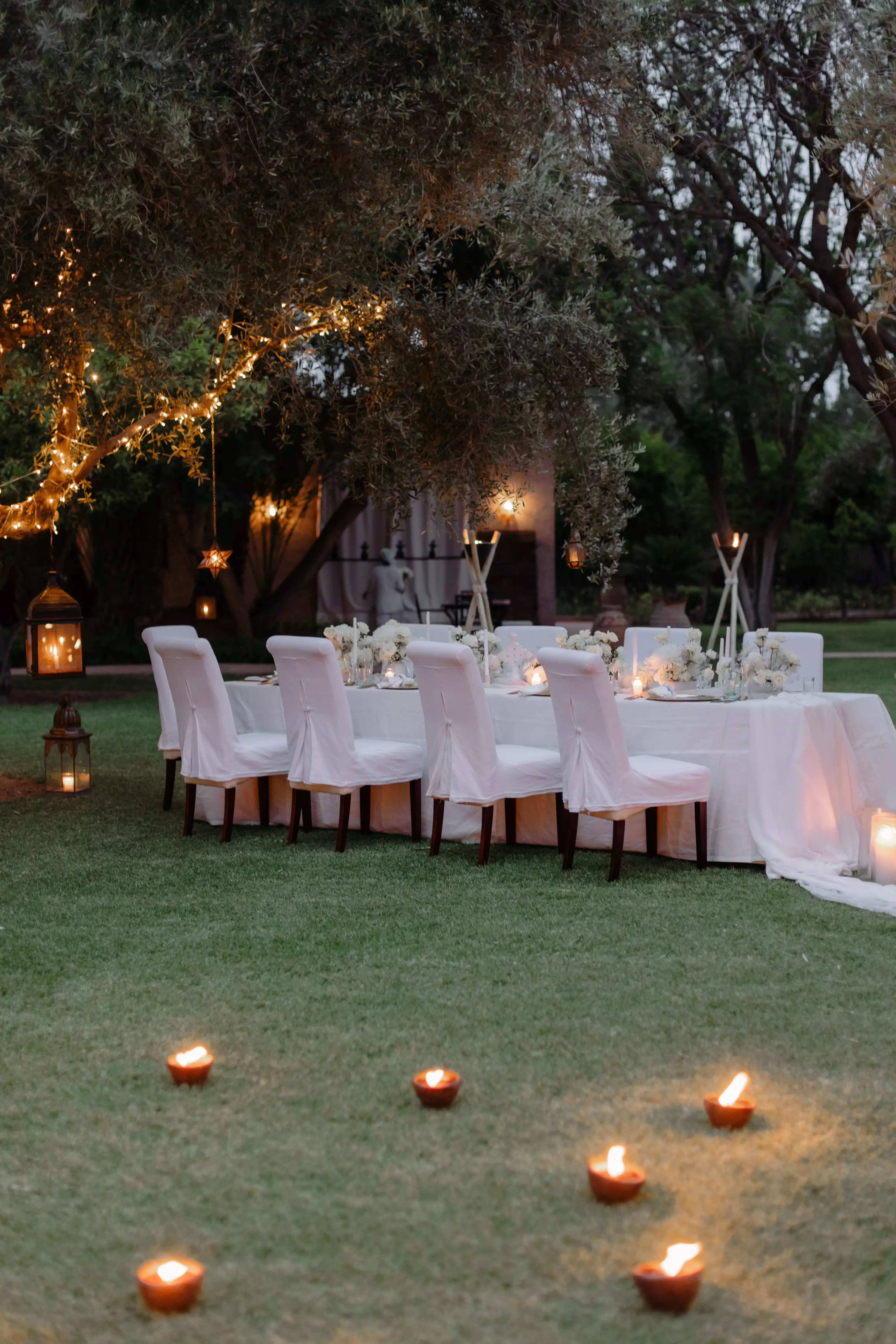 Evening wedding Marrakech