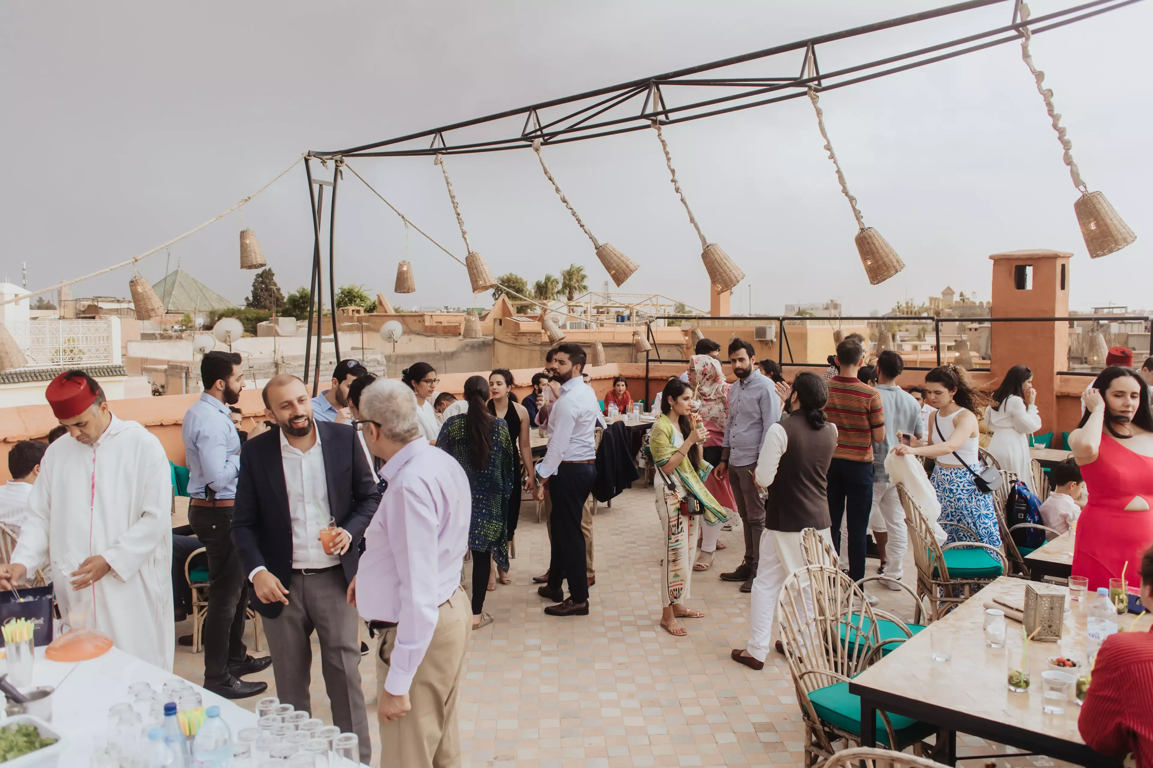 Rooftop marrakech venue